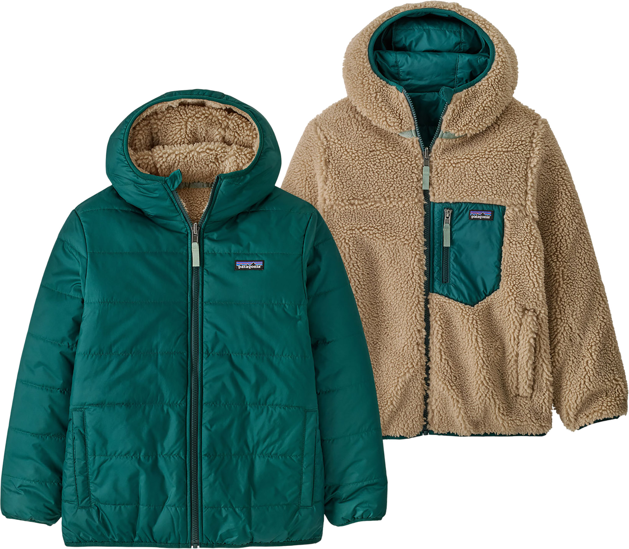 Patagonia Ready Freddy Reversible Hoody - Kids | Altitude Sports