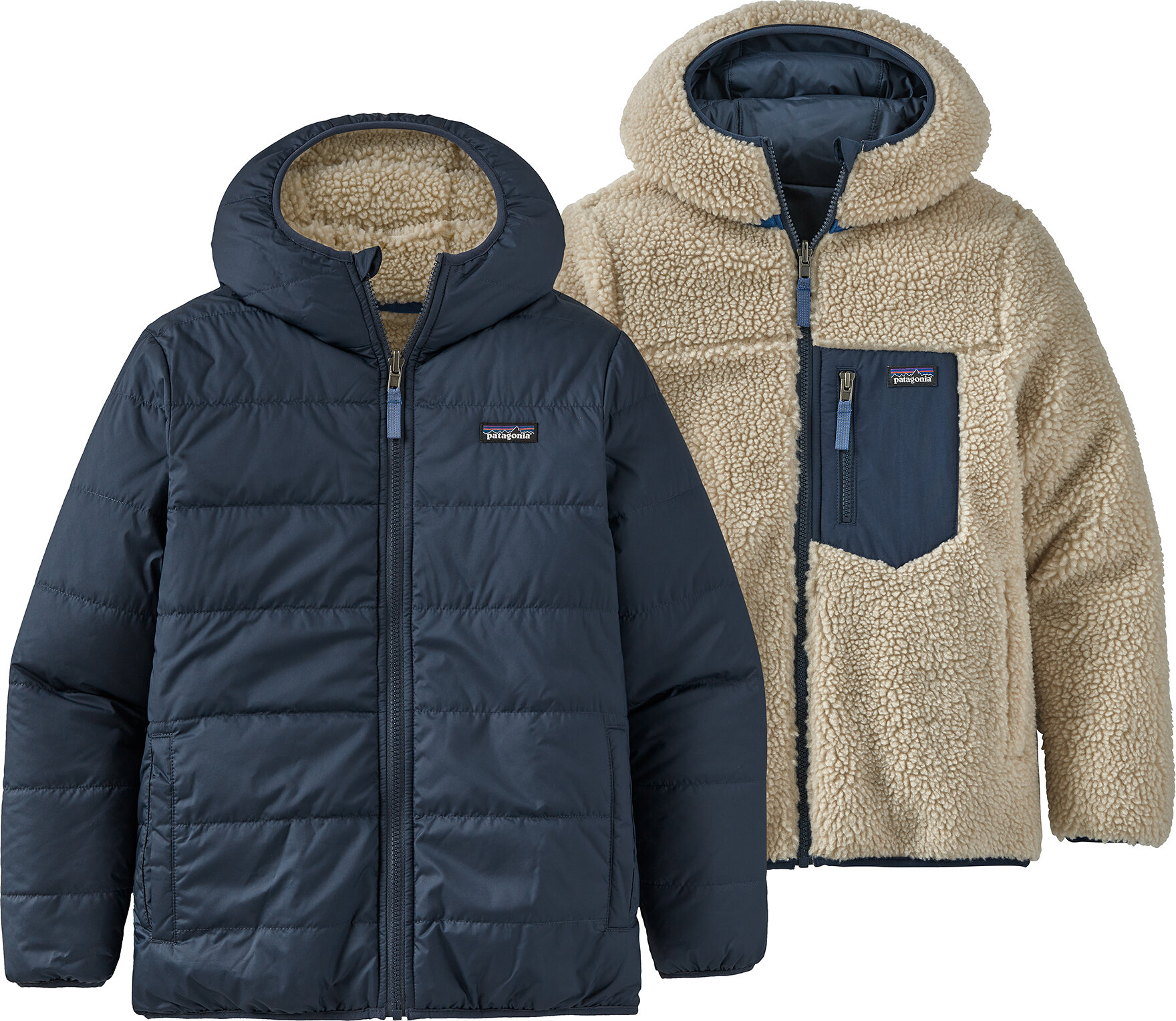Patagonia Ready Freddy Reversible Hoody - Kids | Altitude Sports