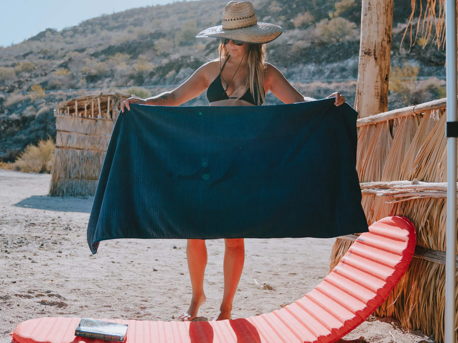 Serviette Microfibre PackTowl Ultralite – Camping Voyage Avec Pochette