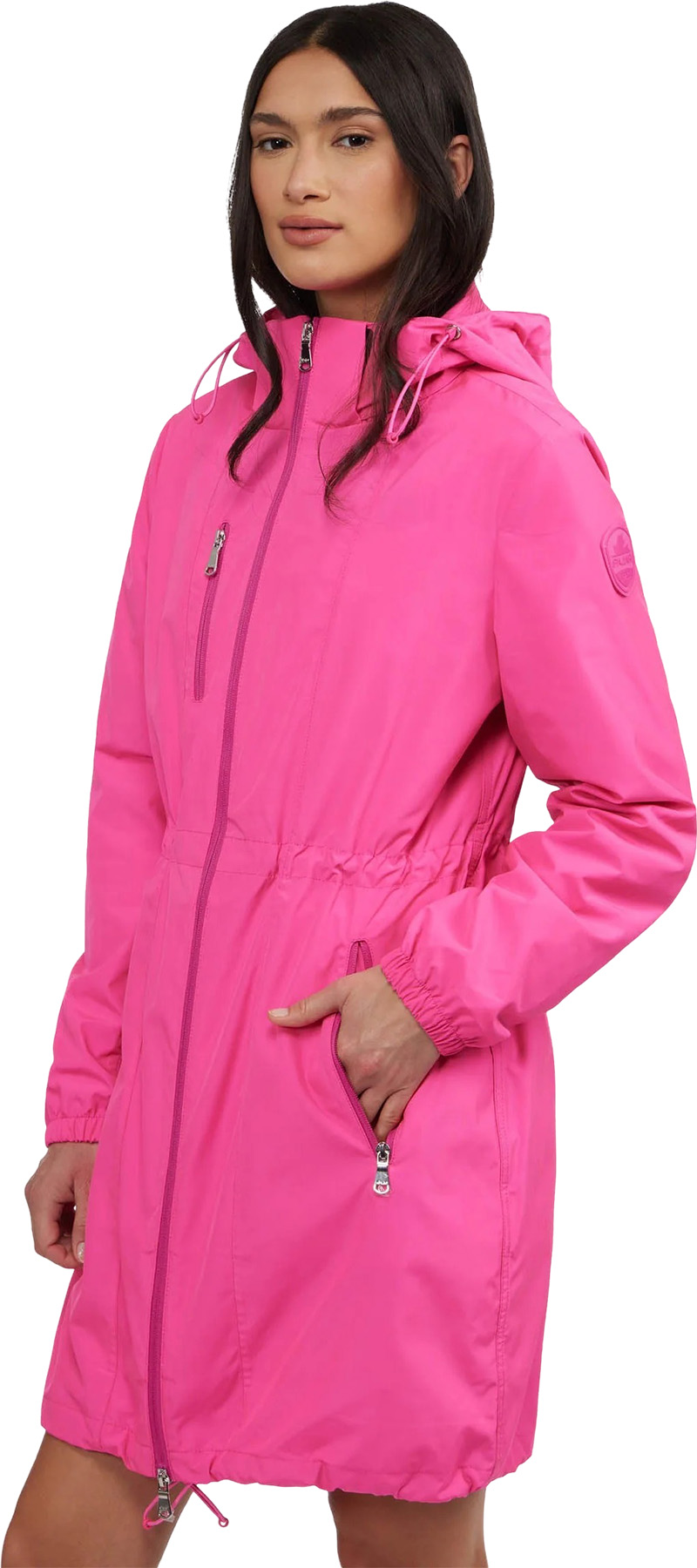 Pajar Esen Long Packable Raincoat with Removable Hood