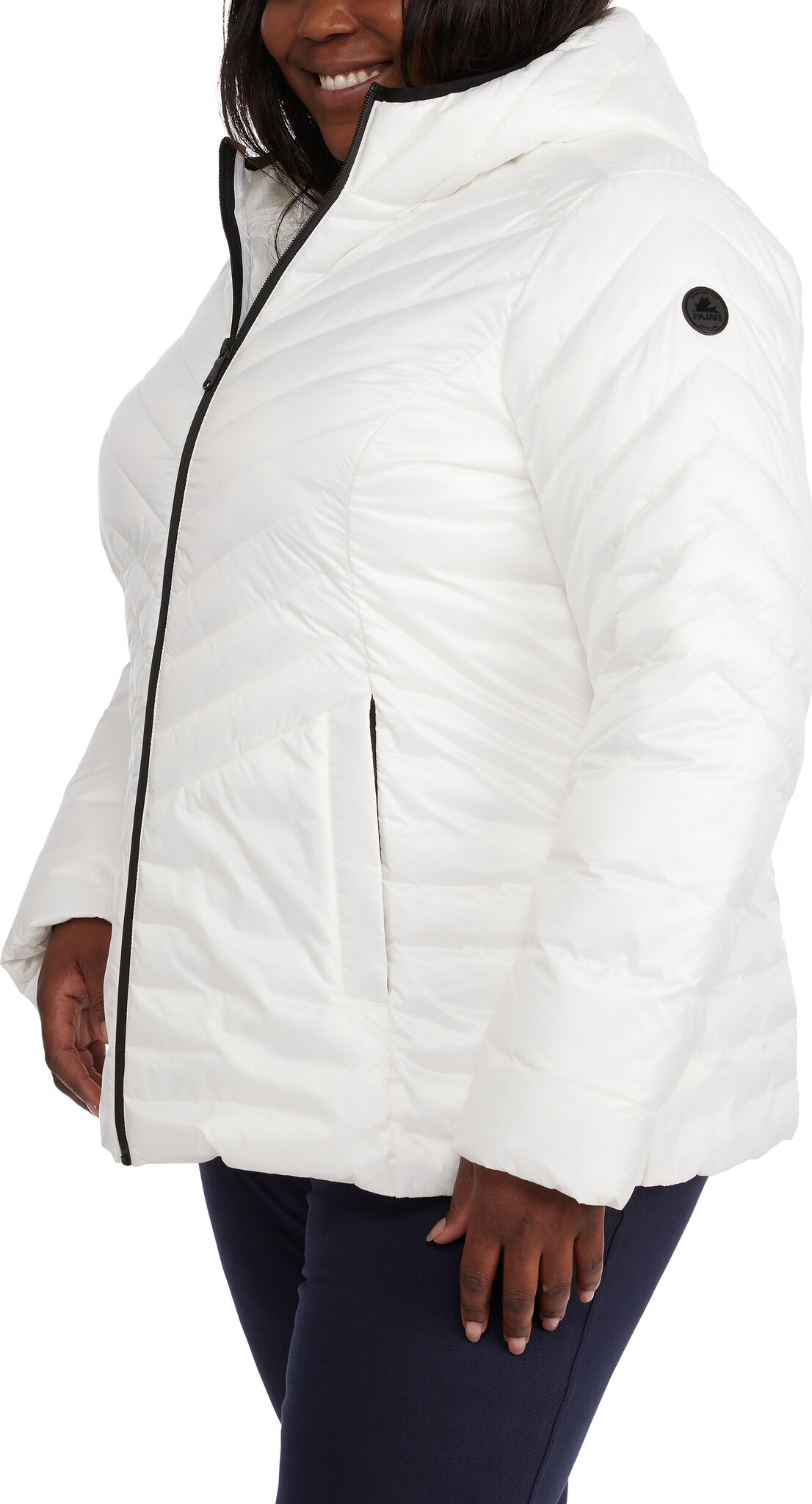Pajar Colette Lightweight Puffer Jacket with Combo Sleeve Side