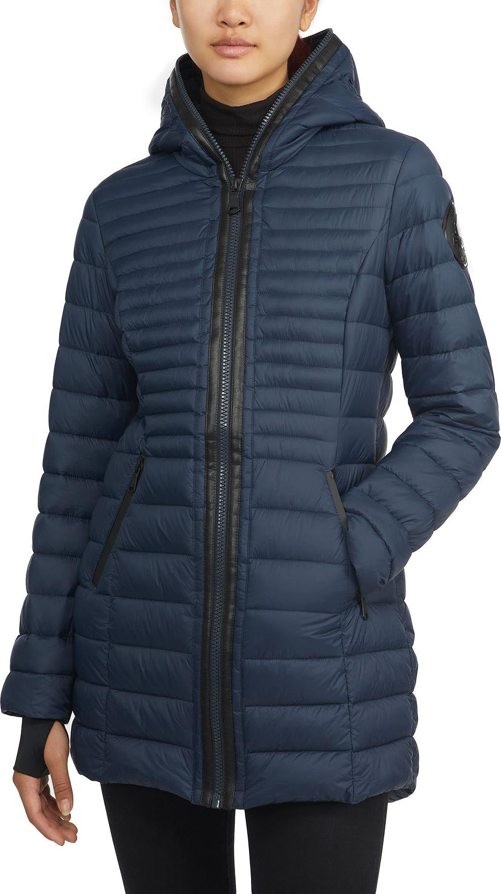 Pajar Packable Paffer ジャケット Pajar Lyvien Lightweight Packable Puffer Jacket with Zip to