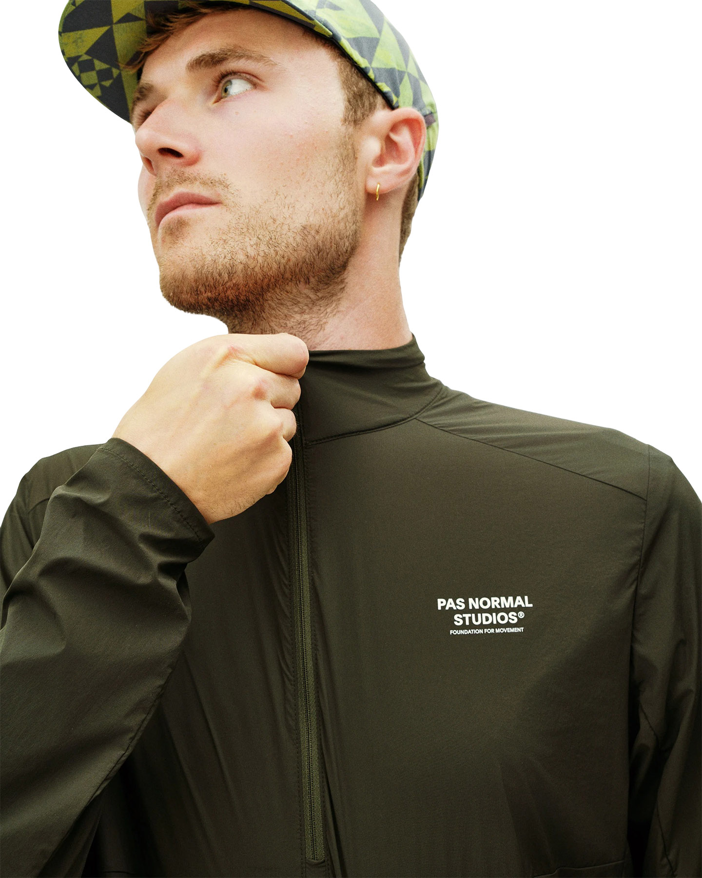 Pas Normal Studios Balance Half Zip Jacket No Distance Left To Run