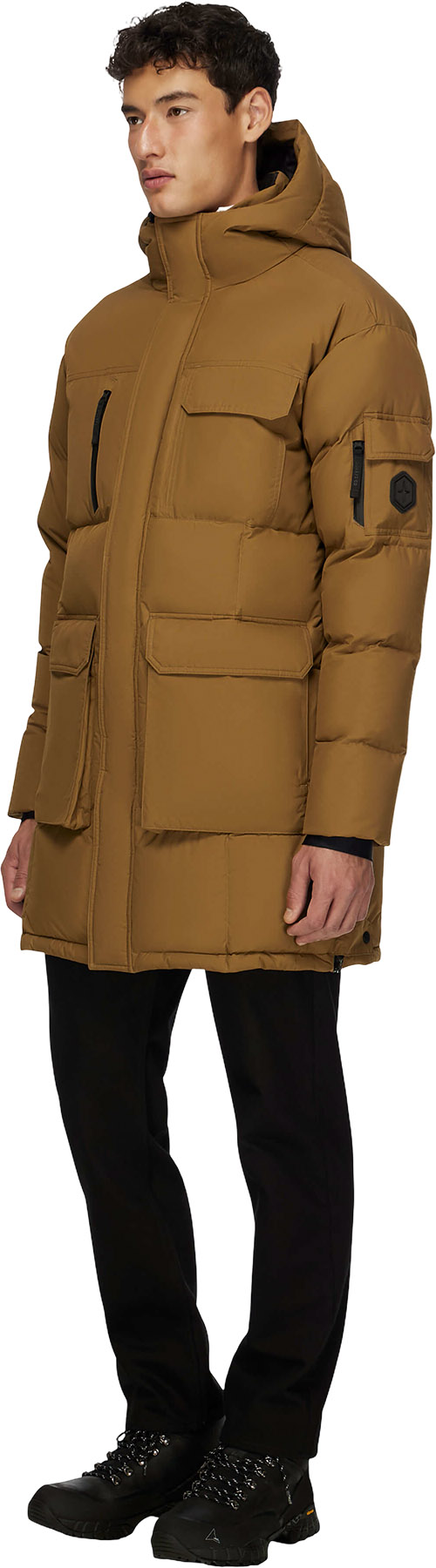 Quartz Co. Compass Hooded Recycled Down Winter Jacket - Men's