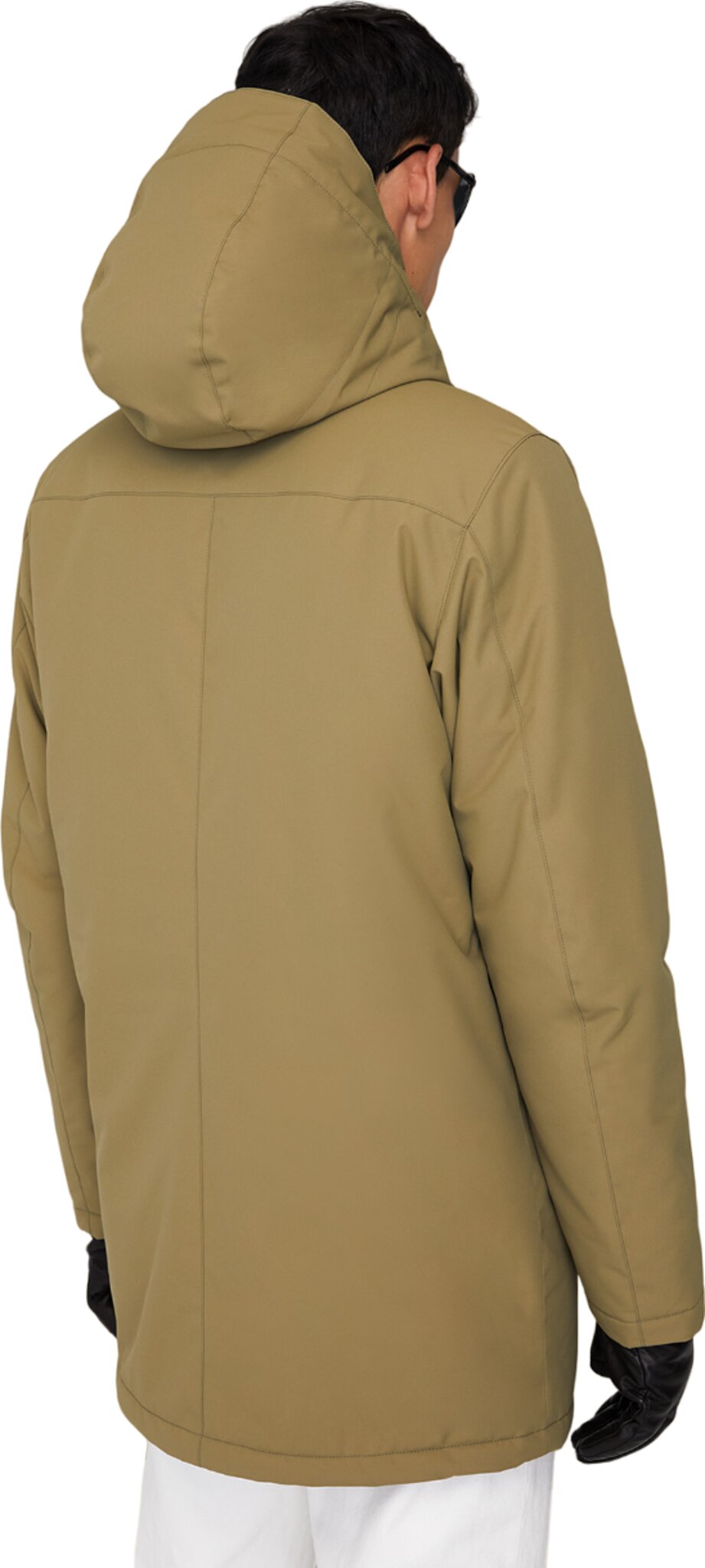 Quartz Co. Alban Hooded Insulated Winter Jacket - Slim-Straight