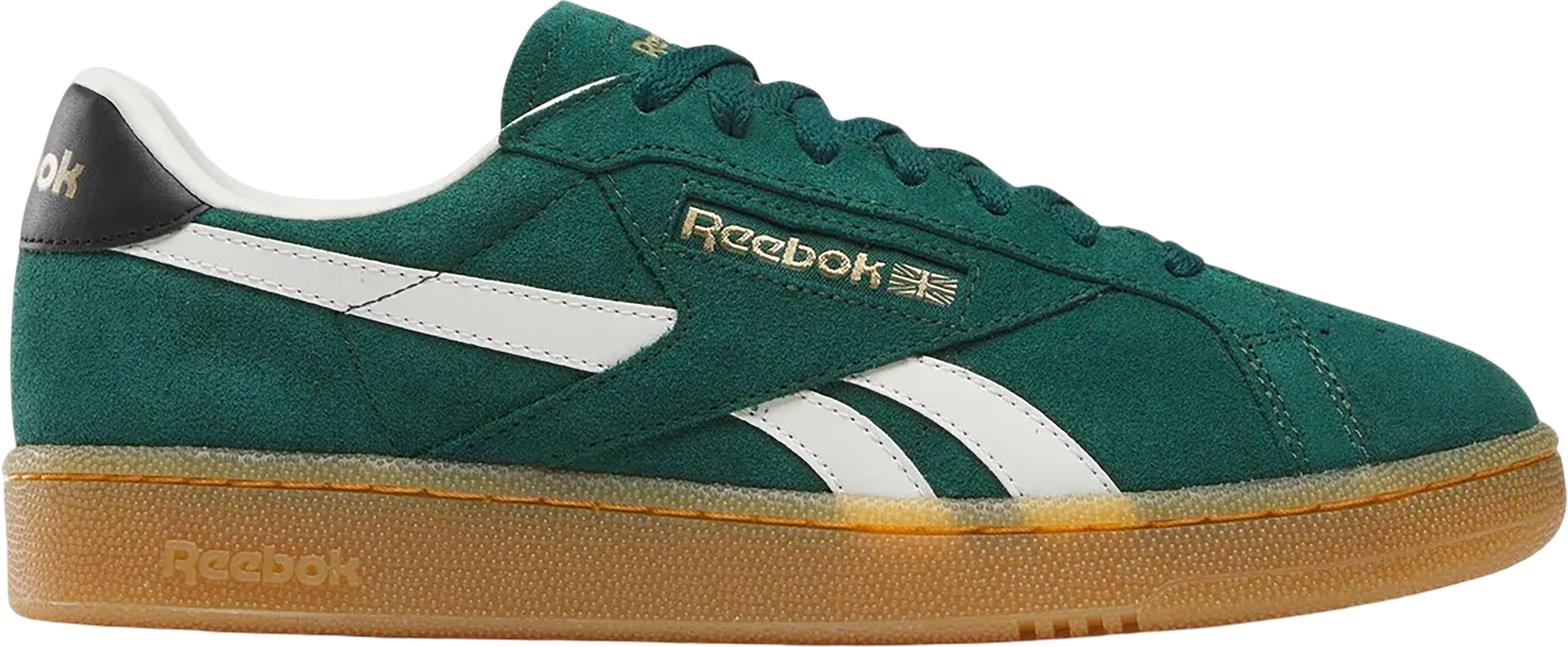 Reebok Club C Grounds UK Unisex Shoes Olive Green Orange Gum Sole Men\'s 10.5 New Reebok Classic - CLUB C GROUNDS UK Men main image 4