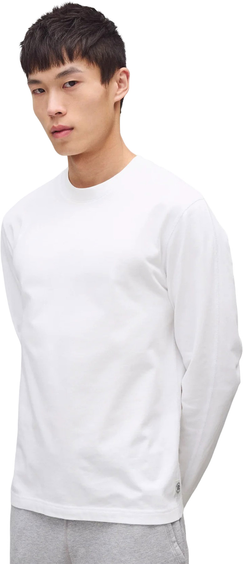 Reigning Champ Midweight Jersey Standard Long Sleeve T-Shirt