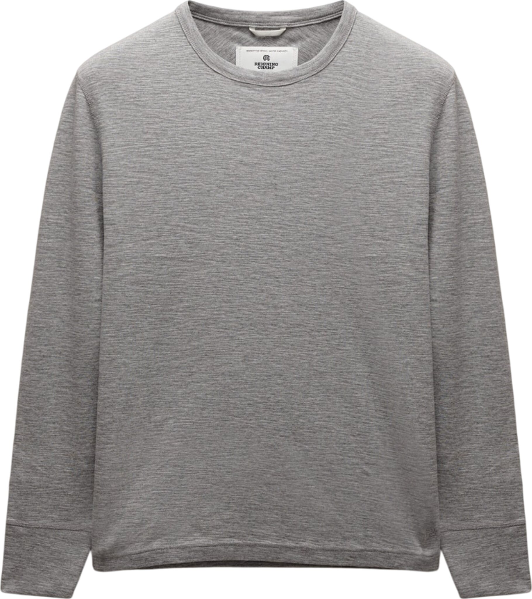 Reigning Champ,  1X1 Slub Slim Long Sleeve Top - Men's 