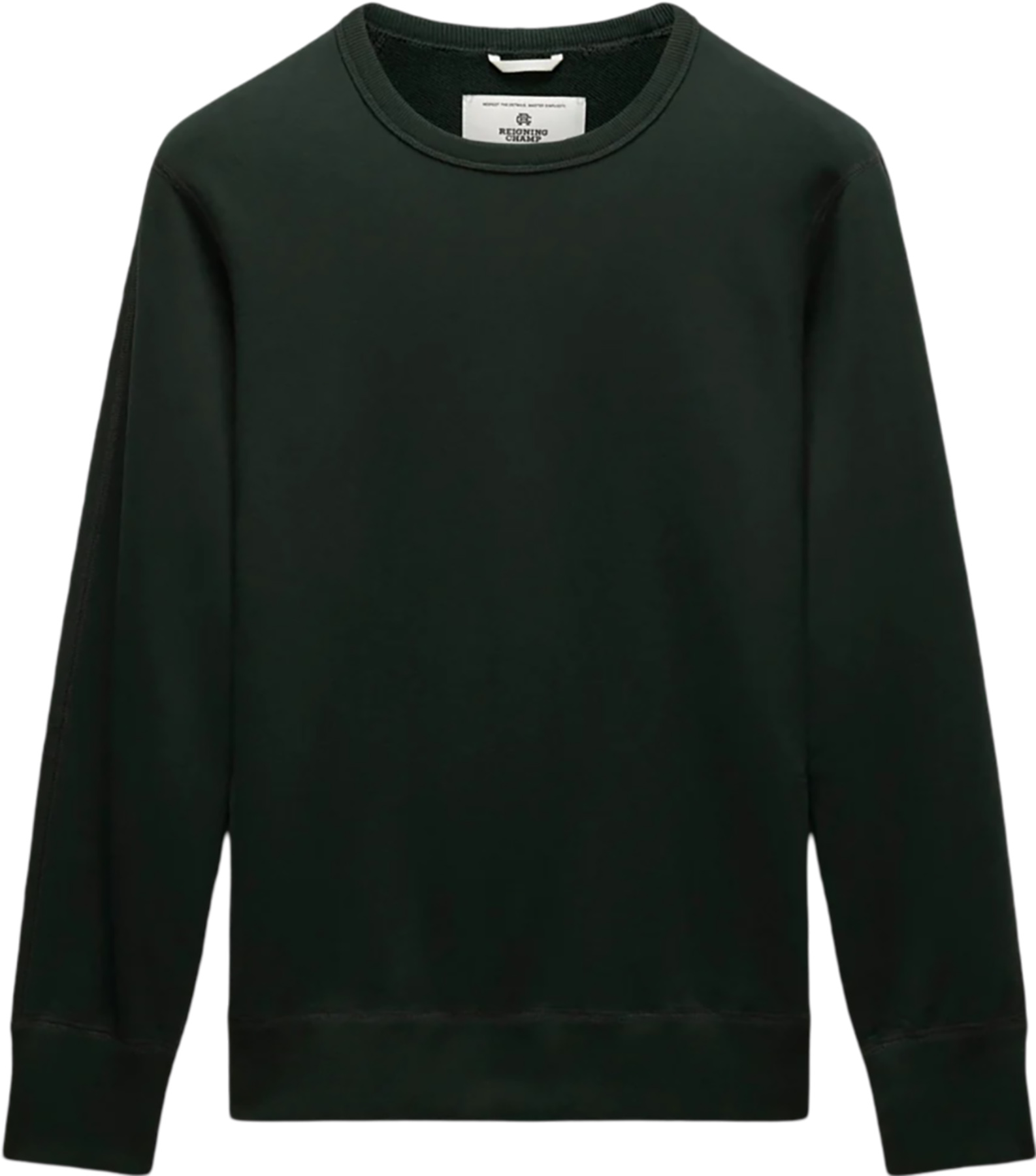 Midweight Terry Slim Fit Crewneck Sweatshirt - Men's - Petrol - S