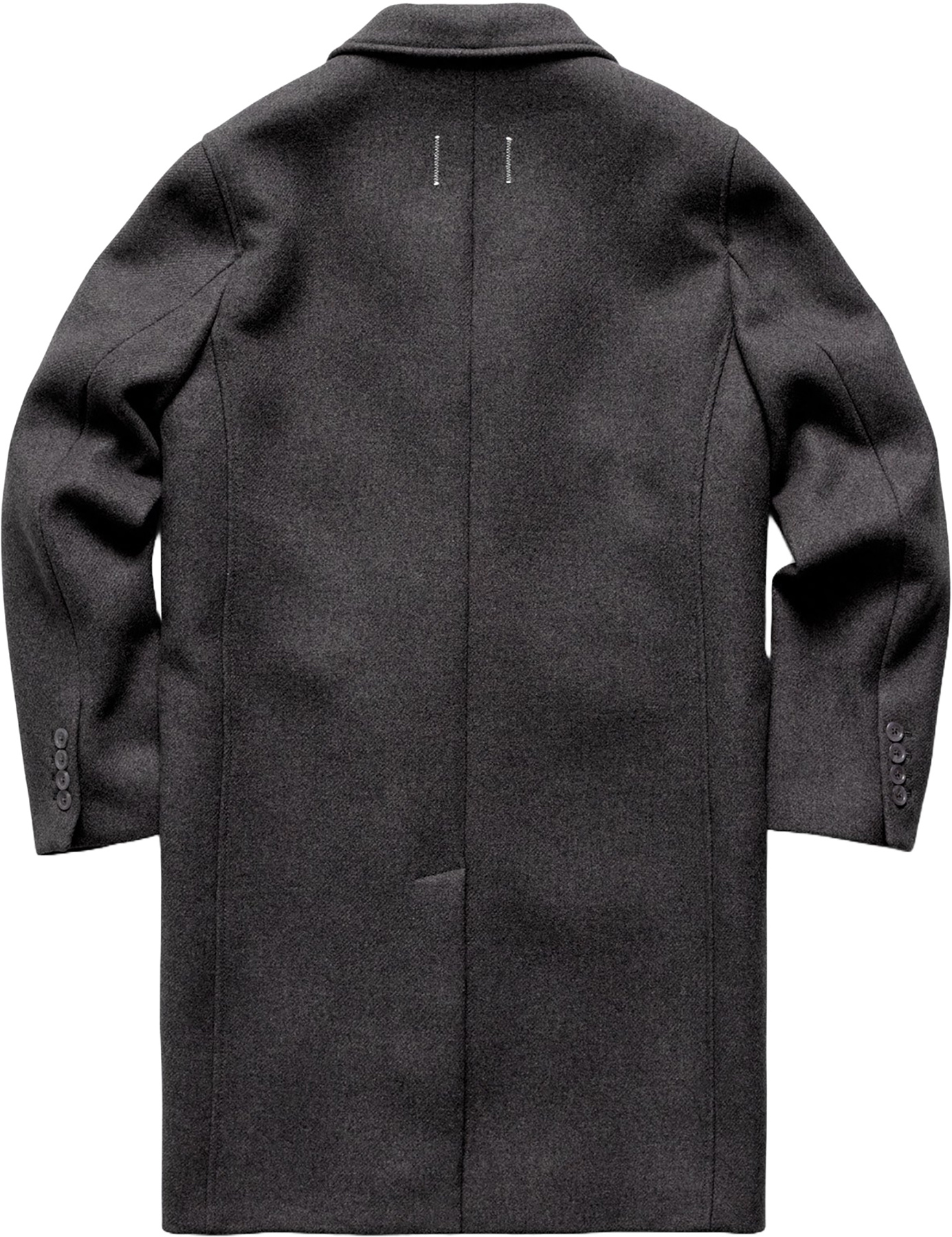 Reigning Champ Away Melton Wool Coat - Men's | Altitude Sports
