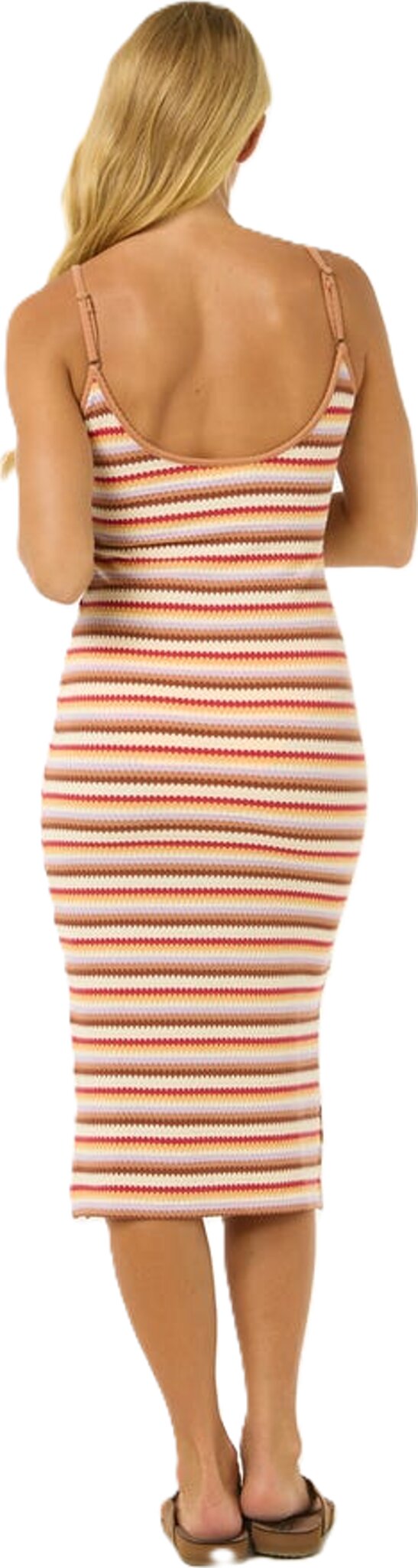 rip curl bobbi stripe midi dress RIP CURL BOBBI STRIPE MIDI DRESS MULTI