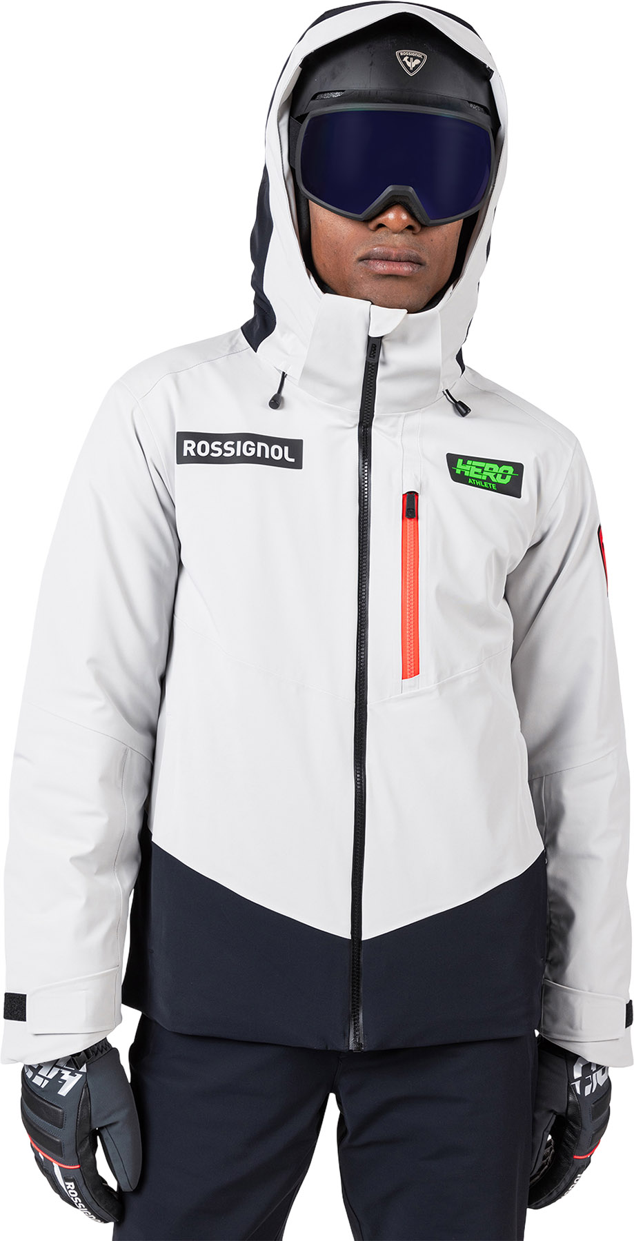 ROSSIGNOL ジャケット 灰 & パンツ 白　④ Rossignol Hero Blackside Insulated Jacket - Men's | Altitude Sports