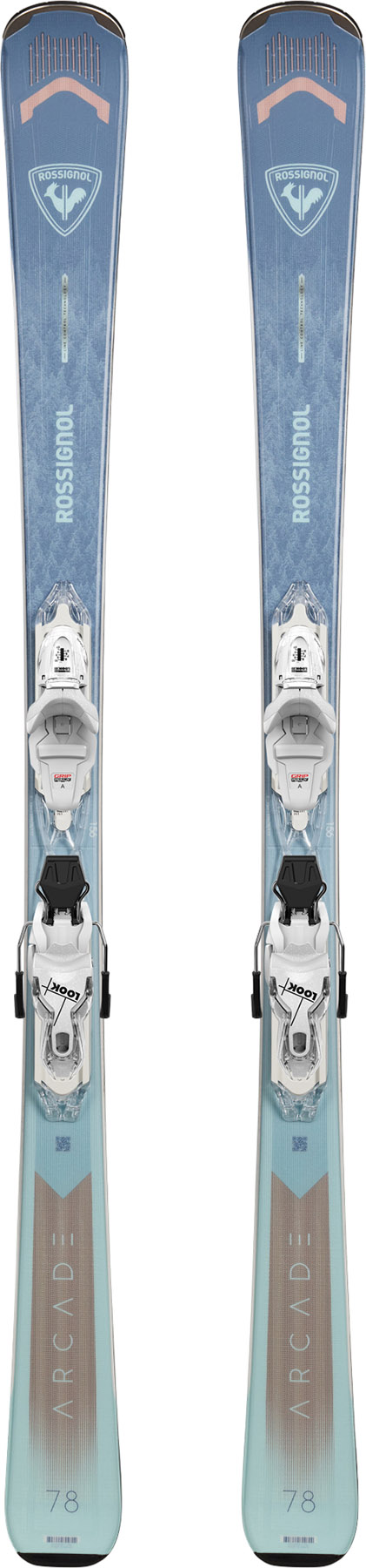 Rossignol Arcade 78 Xpress Skis with Xpress 10 GW B83 Ski Bindings