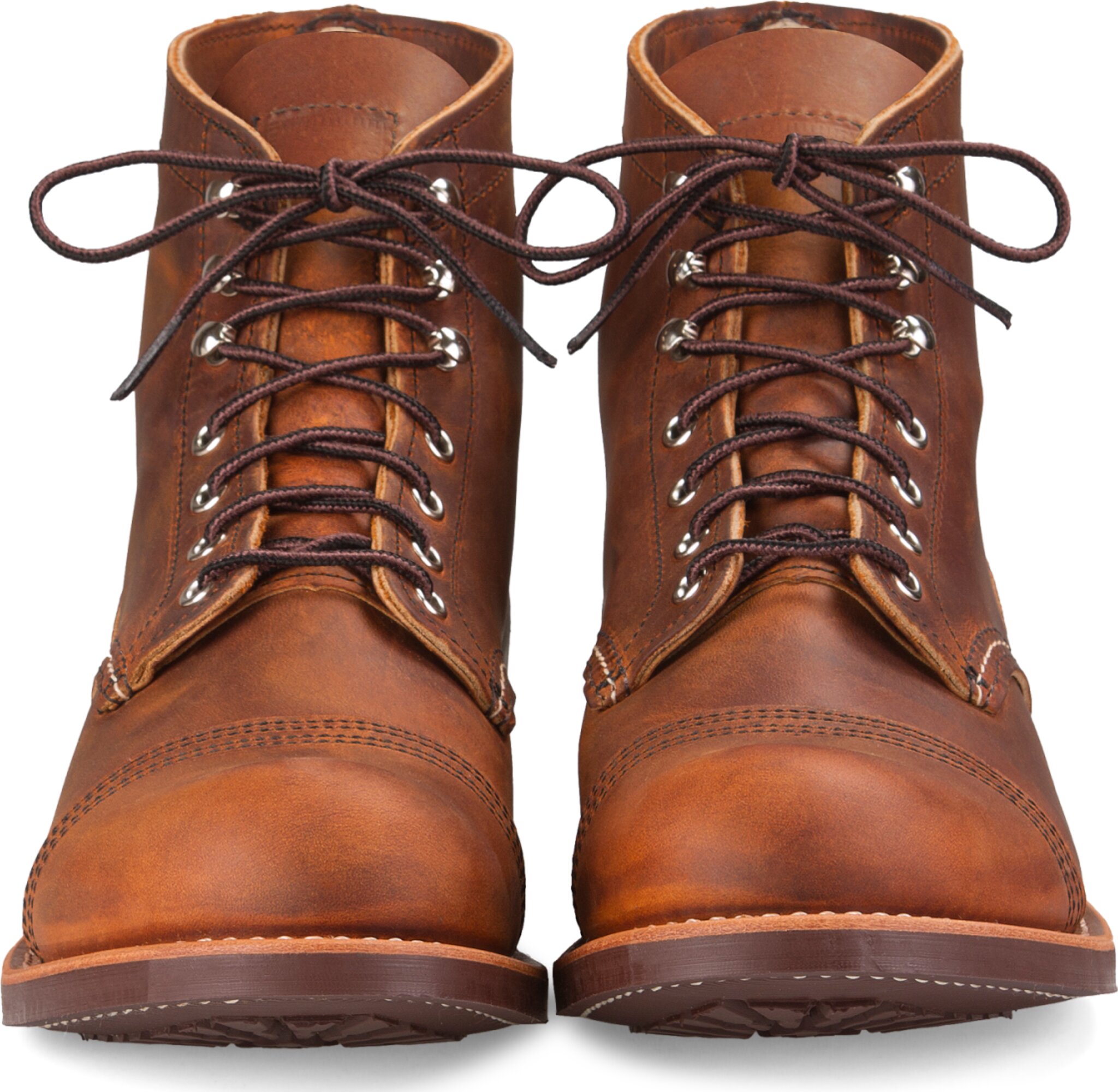Red Wing Shoes Iron Ranger 6-inch Copper Rough and Tough Leather