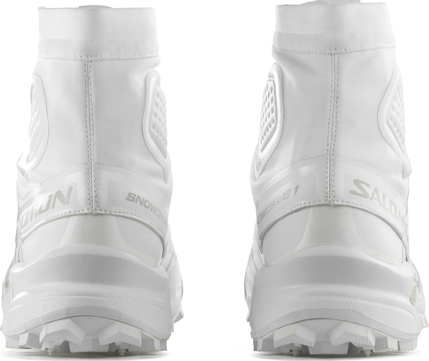 Salomon Snowcross ADV Unisex shoe W 10 M 9 winter white Salomon - Snowclog in White and Almond – gravitypope main image 2