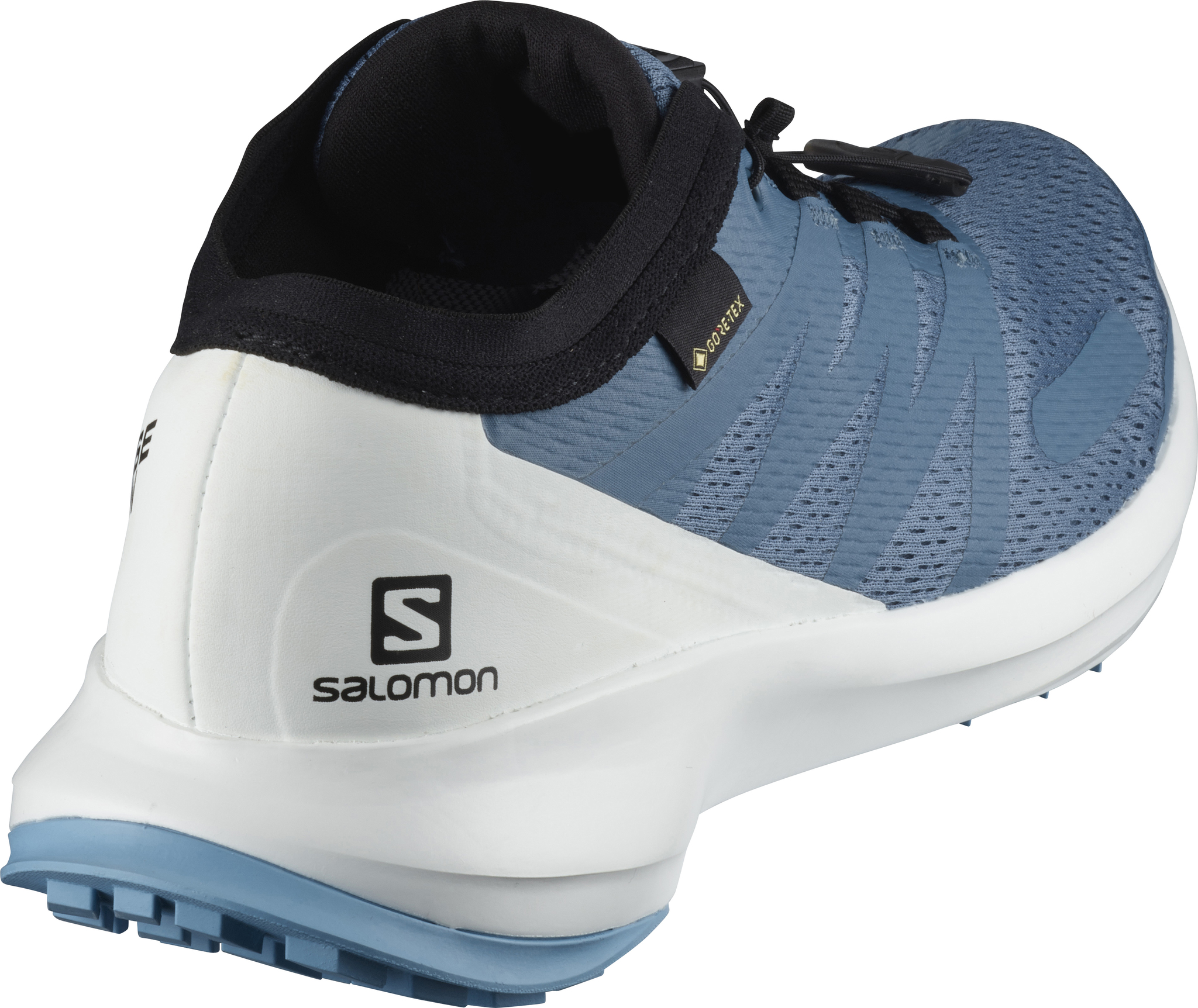 Salomon Sense Escape Trail Running Sneakers Blue Black White Size 13 Salomon Aero Blaze 3 GRVL GTX Running Shoes Black Man  main image 3
