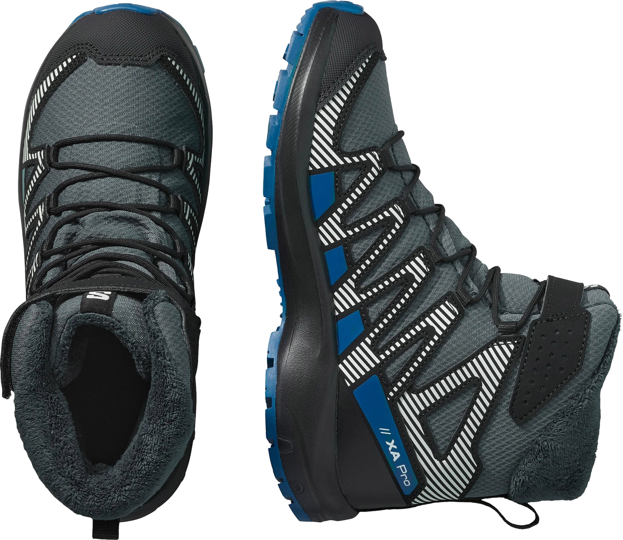 Salomon XA PRO V8 Winter Waterproof Hiking Shoes - Big Kids