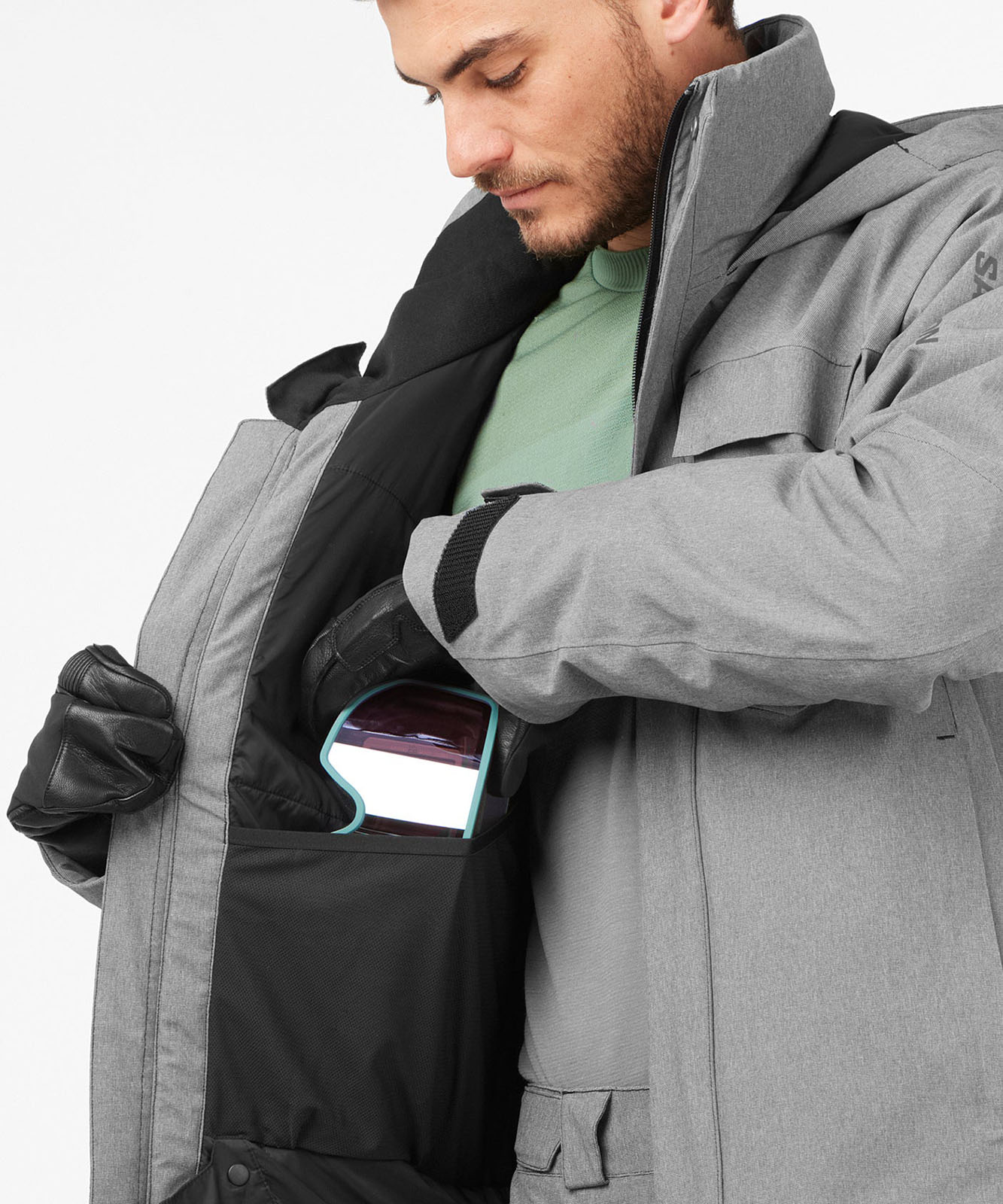Salomon Stance Cargo Insulated Hooded Jacket - Men's | Altitude Sports