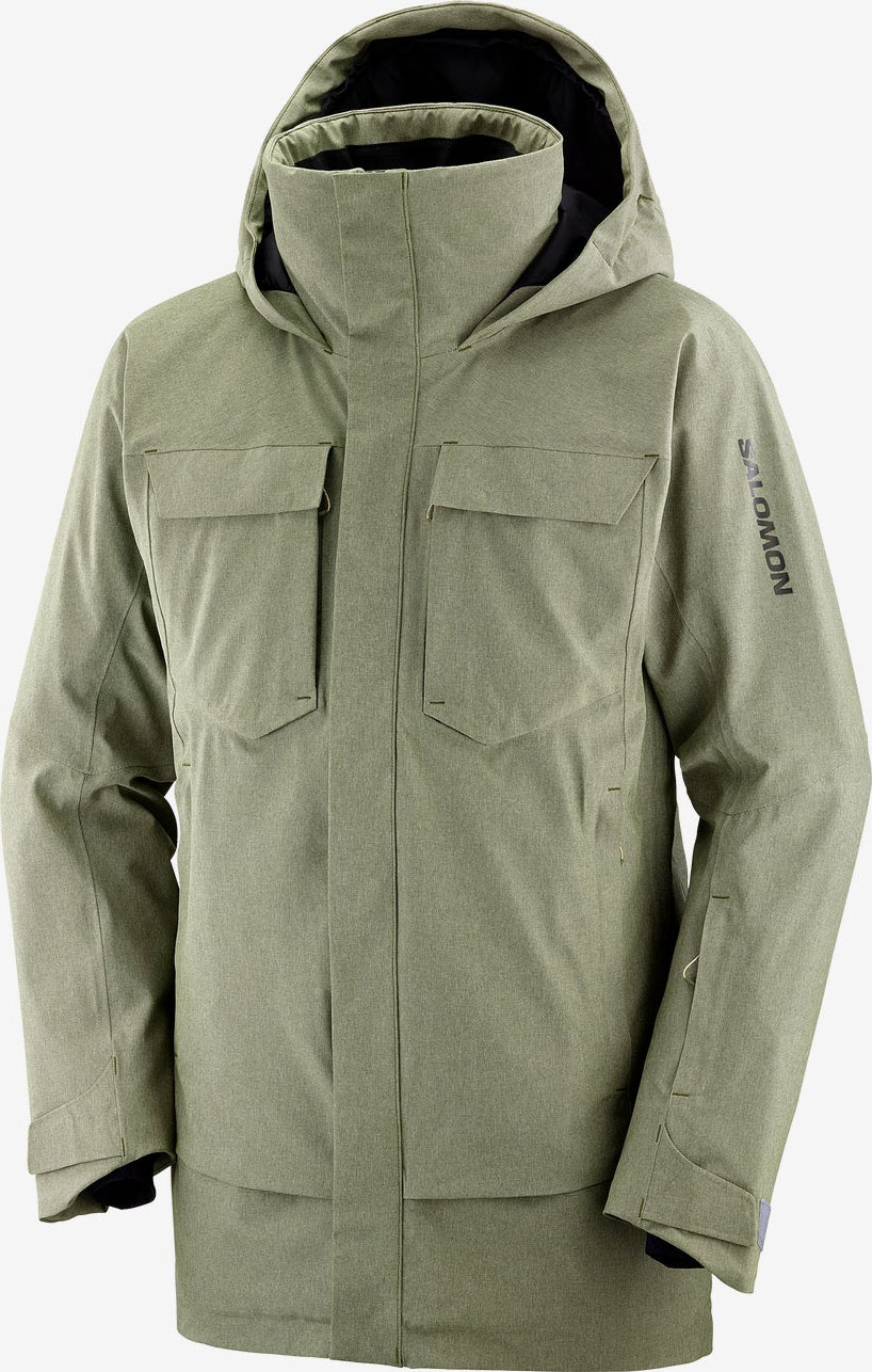 Salomon Stance Cargo Insulated Hooded Jacket - Men's | Altitude Sports