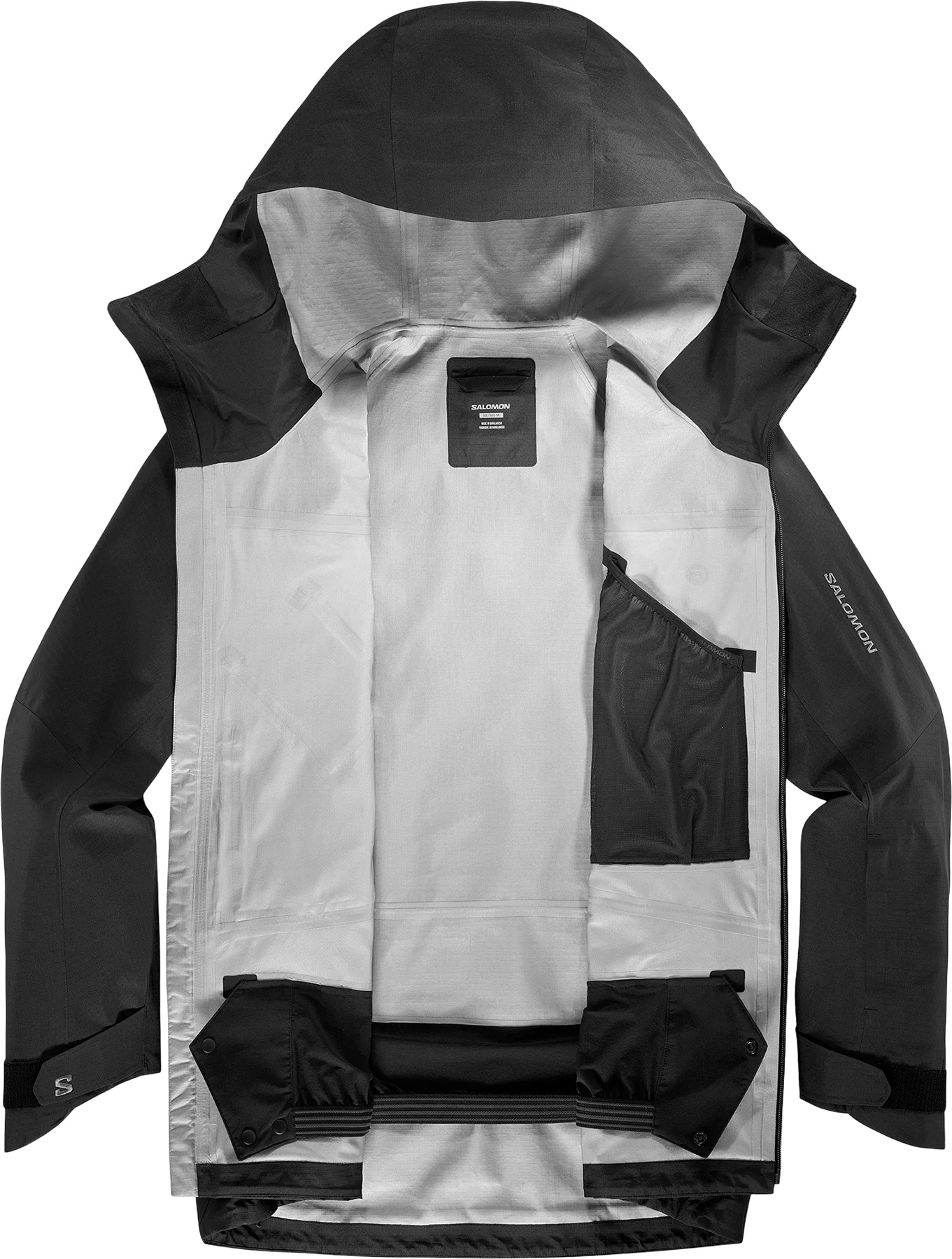 新品 サロモン SONIC 3レイヤー ジャケット LC2285700 M 黒 Salomon Sonic 3 Layer Shell Jacket - Men's | Altitude Sports