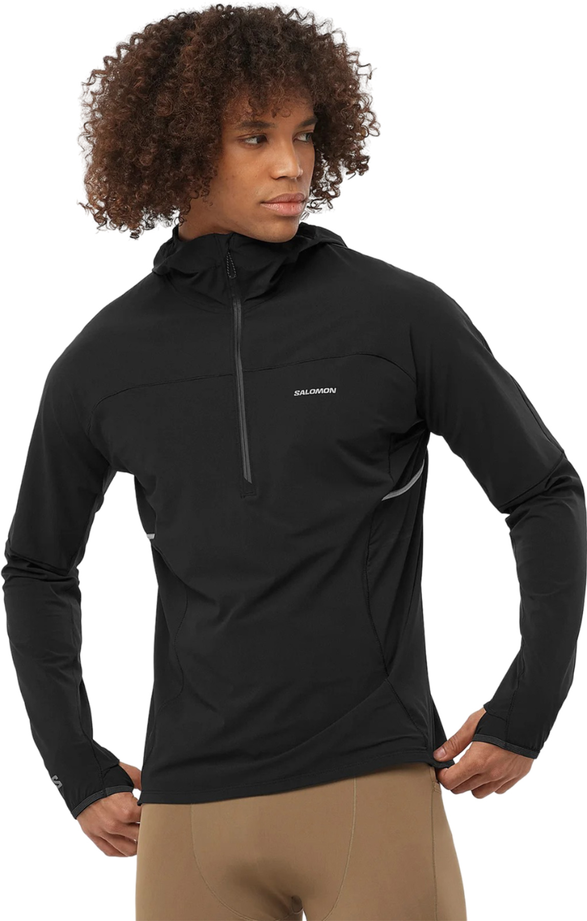 Salomon Sense Aero Hybrid Midlayer Hoodie - Men's | Altitude Sports
