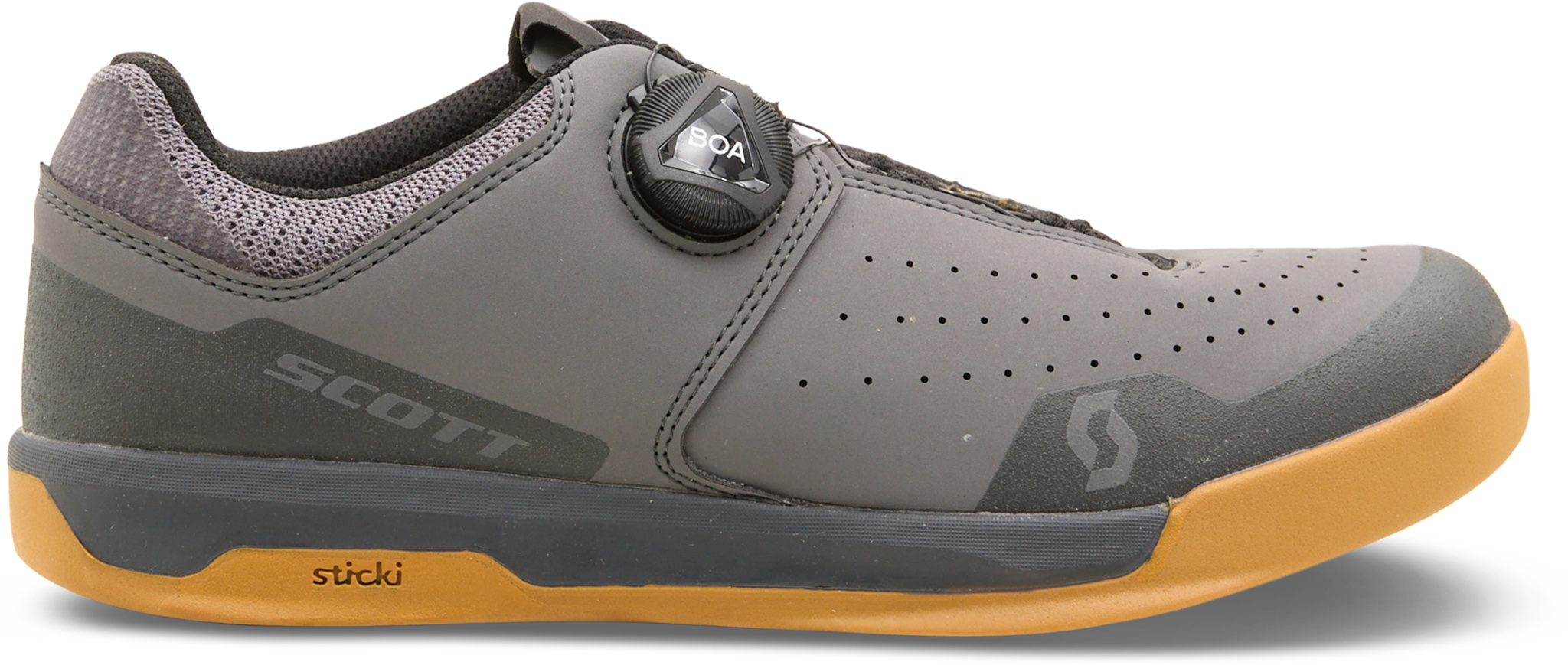 SOLD‎ Volt BOA MTB Shoes Men\'s Sz 7 Flat Platform Performance Cycling SCOTT MTB Volt Evo Flat Boa Shoes Men - black/white | BIKE24 main image 4