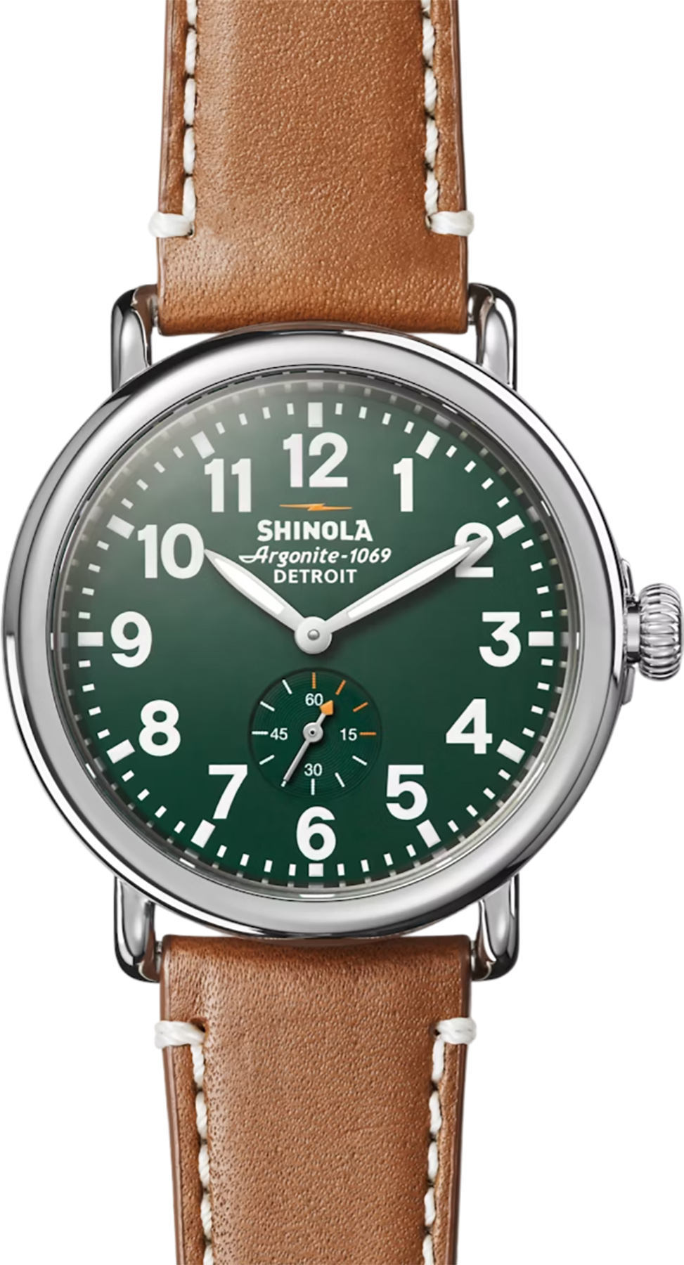 Shinola The Runwell Leather Strap Watch 41mm | Altitude Sports