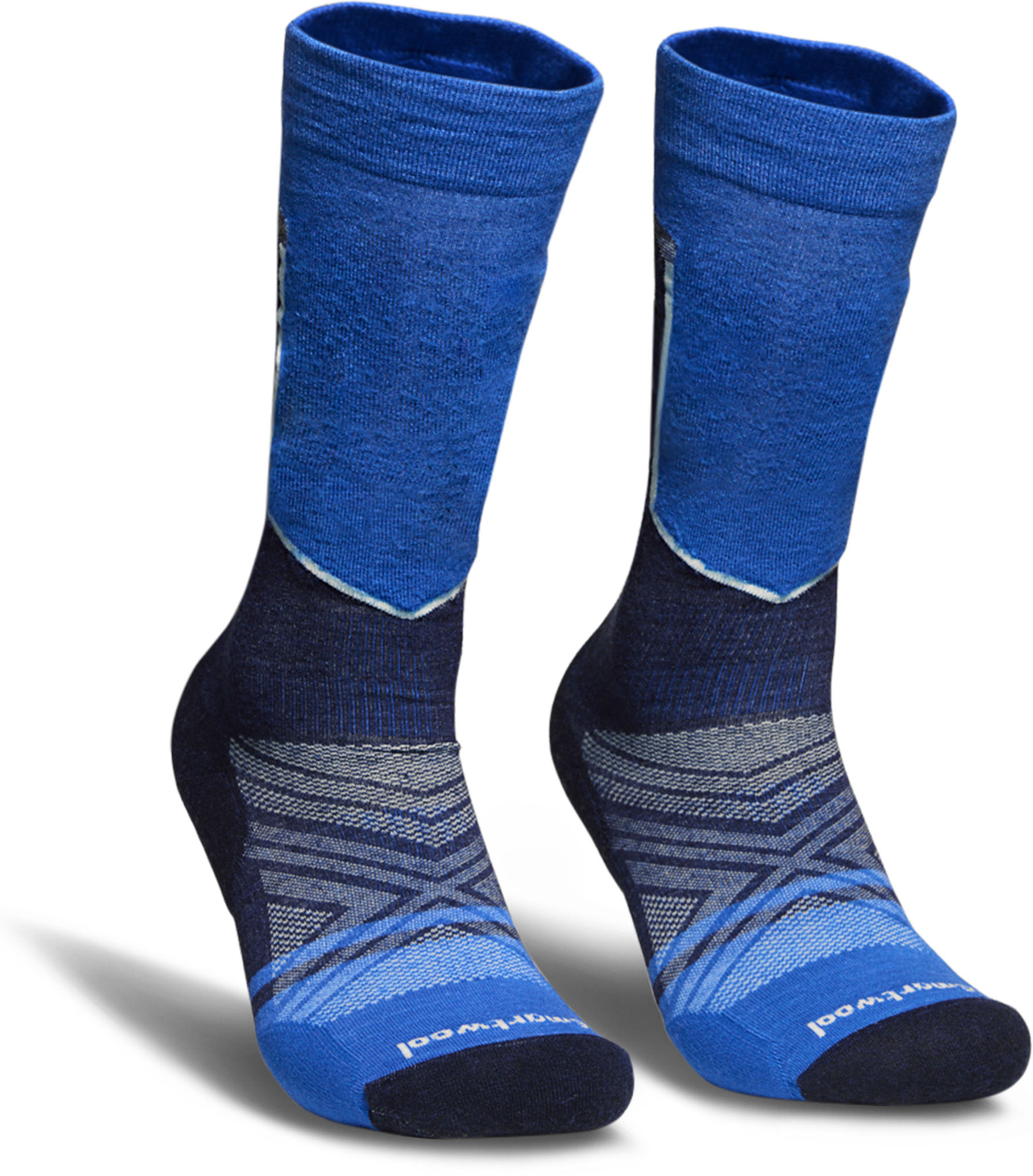 SmartWool Calze da Escursionismo - Light Cushion Crew - 003 charcoal