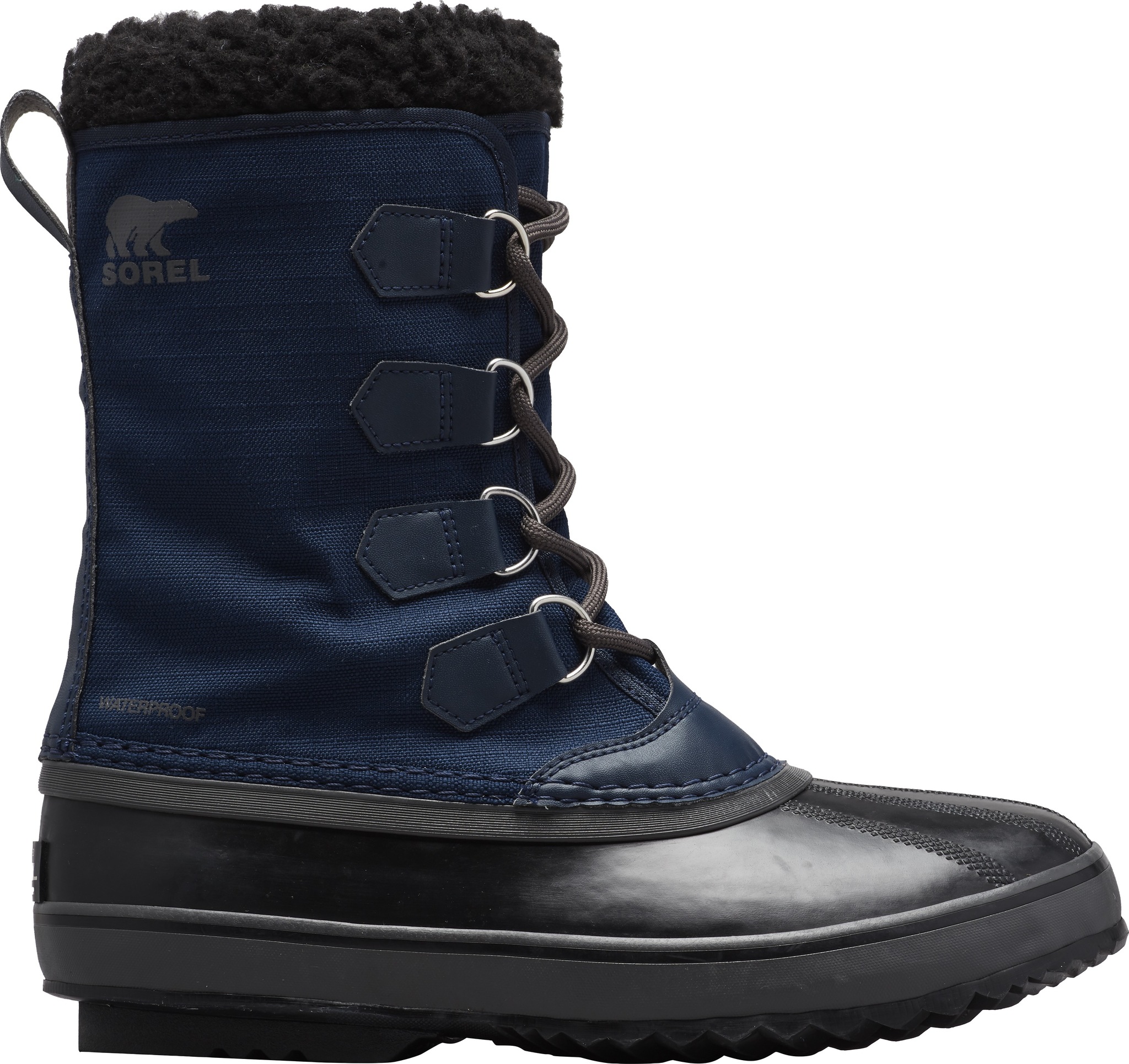 Sorel 1964 Premium T Lined Boots‎ Men 8 Navy Blue Canvas Waterproof Nm1560 464 Sorel Men main image 2