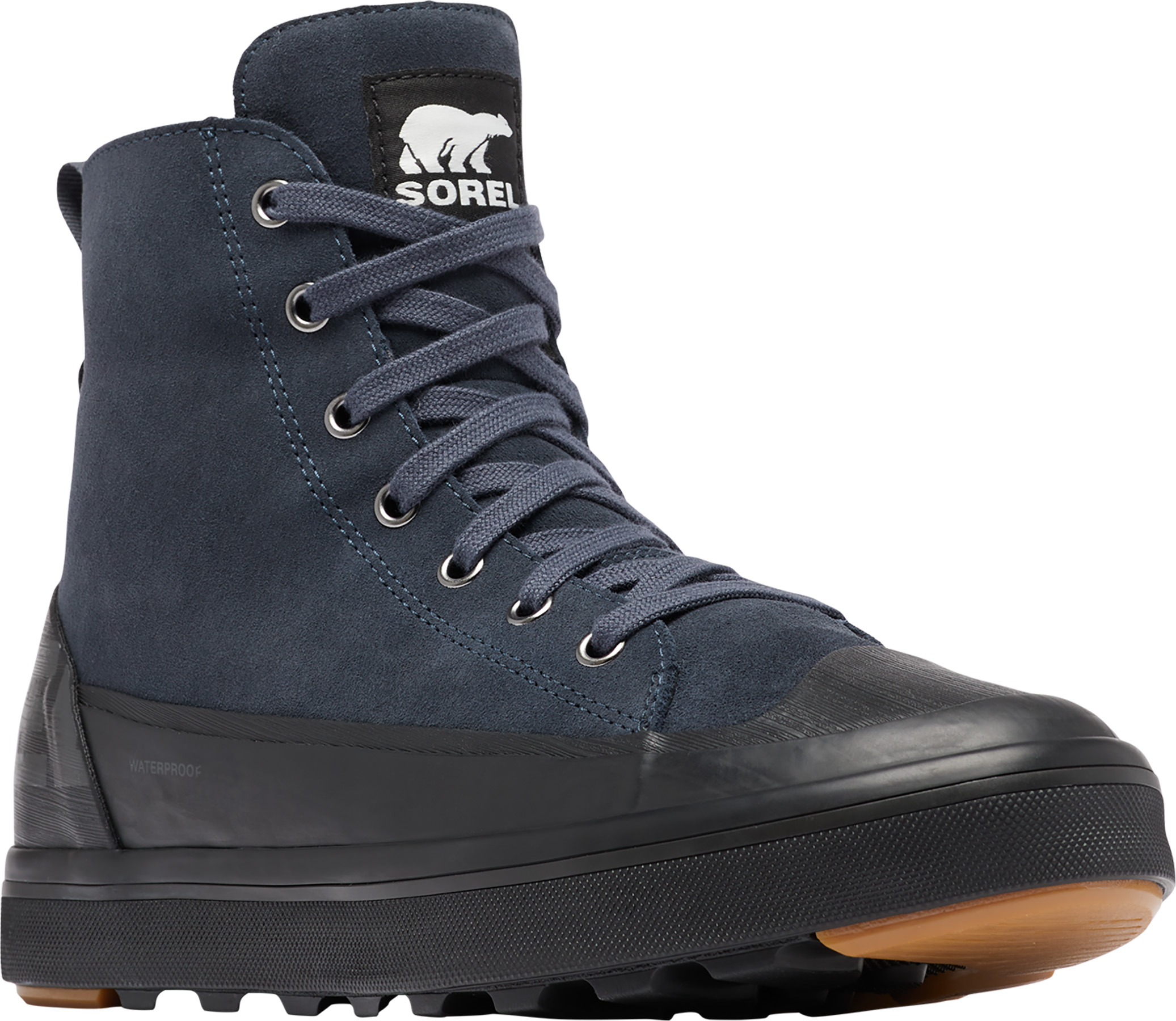 NIB Men\'s Shoes Sorel CHEYANNE METRO II Waterproof Sneaker Boots Size 8 BLACK NIB Men main image 2