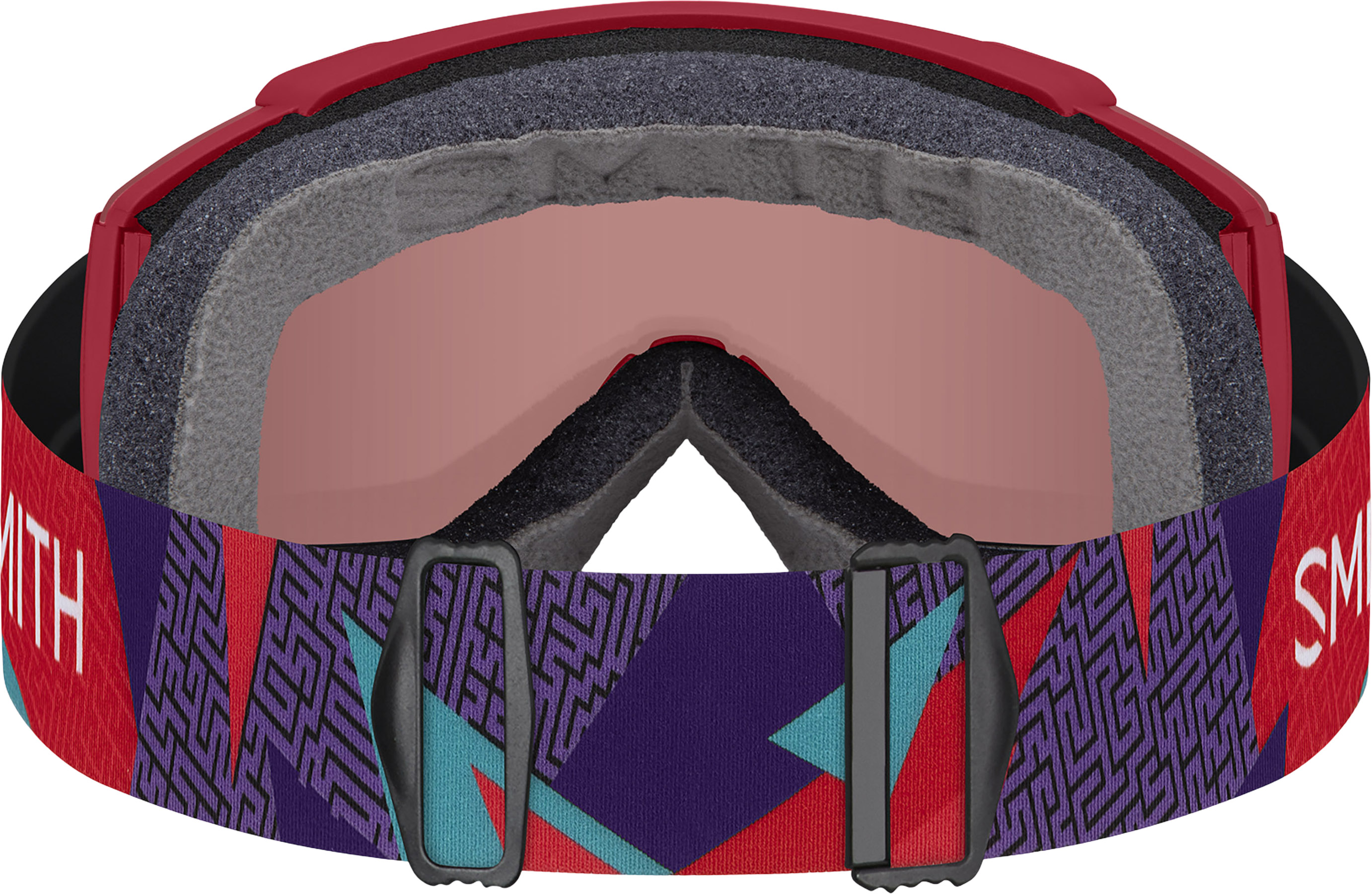 Smith Optics Squad S Goggles - Crimson A-Maze-Zing - ChromaPop