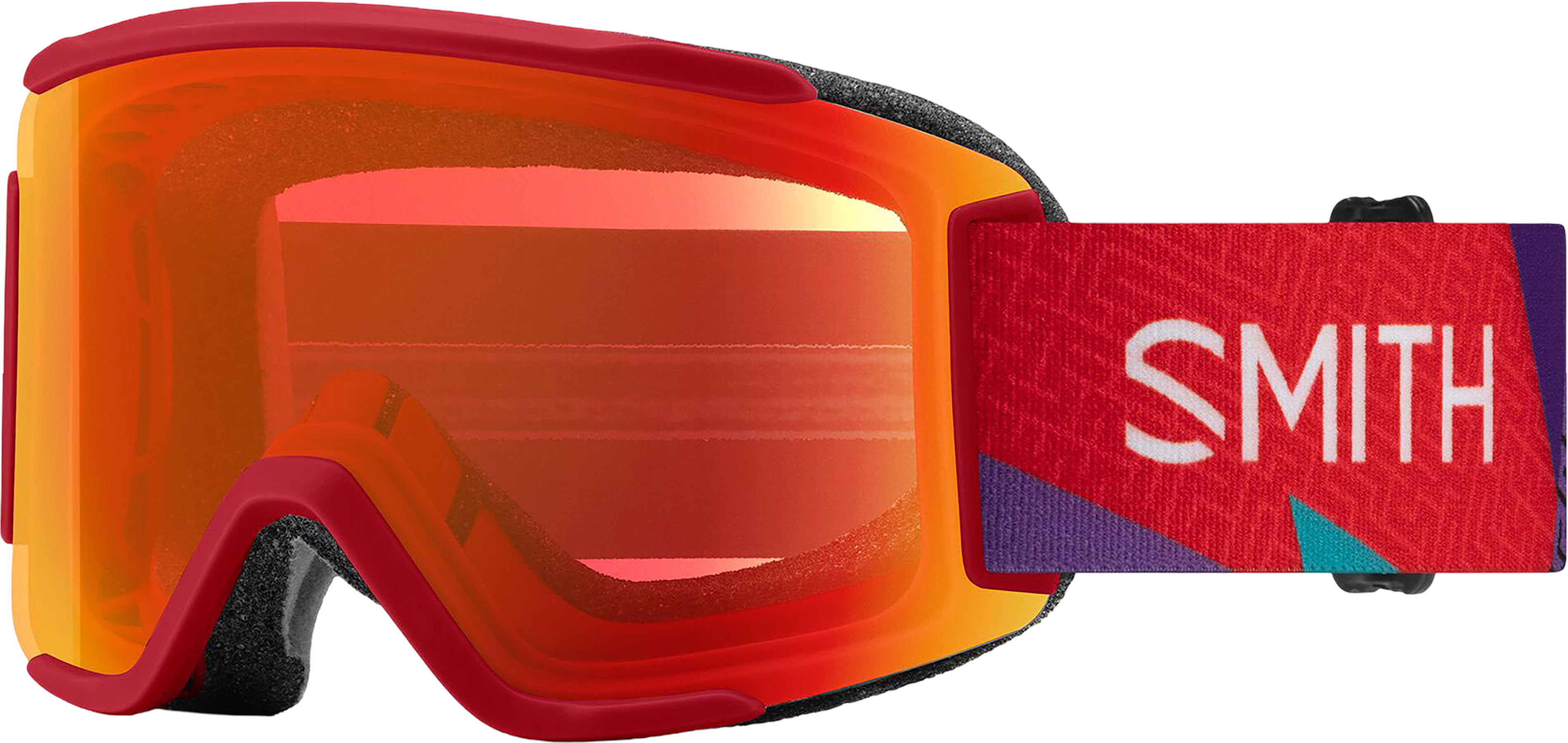 Smith Optics Squad S Goggles - Crimson A-Maze-Zing - ChromaPop