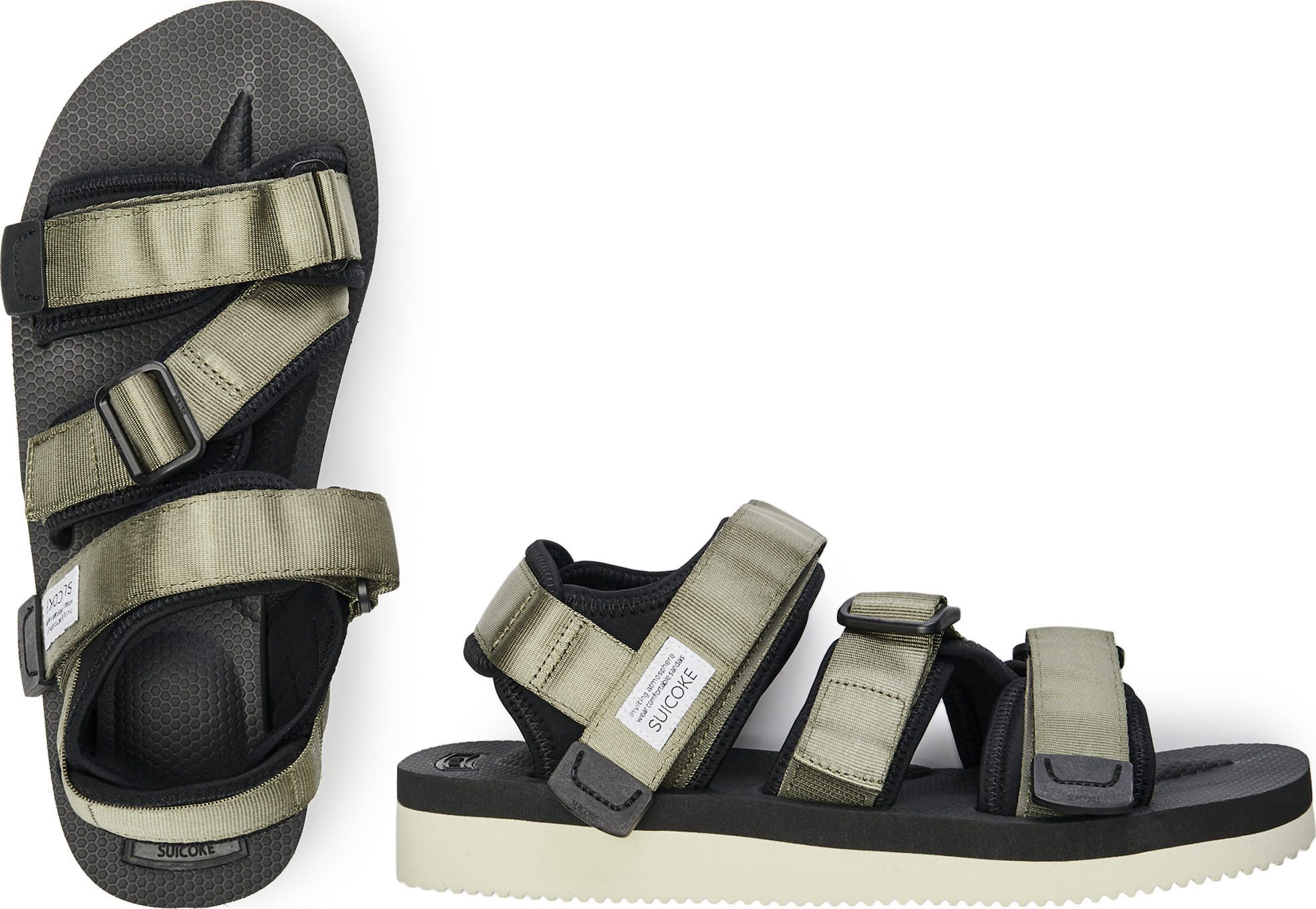 Suicoke KISEE-V Sandals Mens 11 Black Vibram Sole Strappy Sport Utility Hiking Kisee-V Sandals – La Garçonne main image 4
