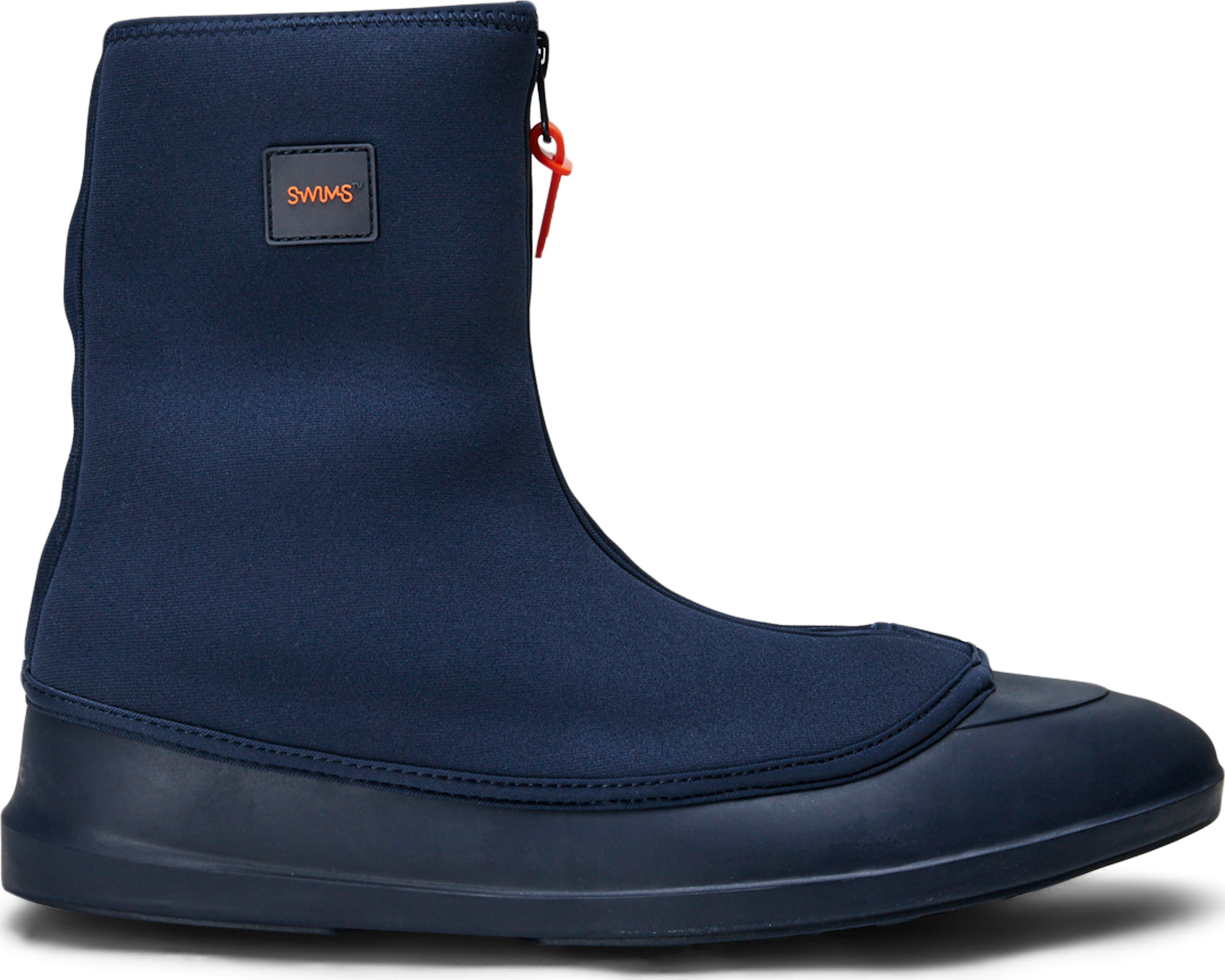 NEW SWIMS Mobster Galosch Water Resistant Ove Boot Zip Closure Black Swims Mobster Galosh Waterproof OverShoes - Men main image 4