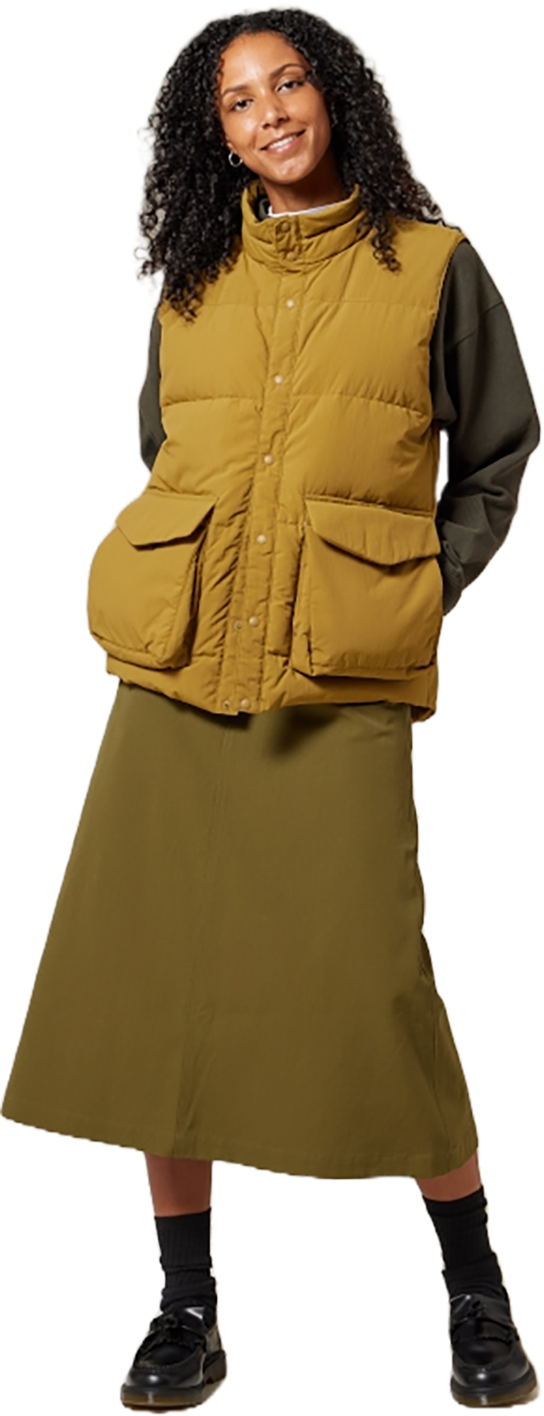【peak】Recycled Down Vest JK-23AU120 Snow Peak Recycled Down Vest - Unisex | The Last Hunt