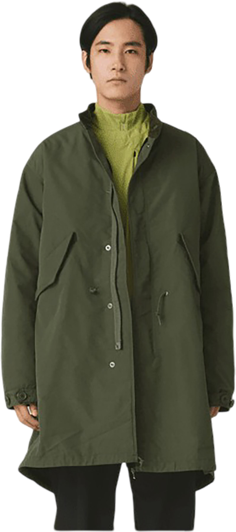 Snow Peak Takibi Ripstop Adjustable Fishtail Coat - Men's
