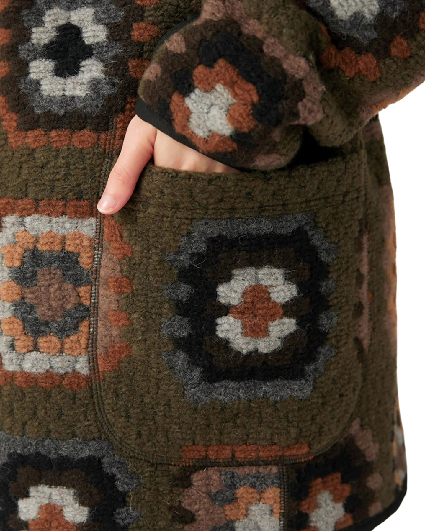 Snow Peak Wool Jacquard Cardigan - Unisex | Altitude Sports