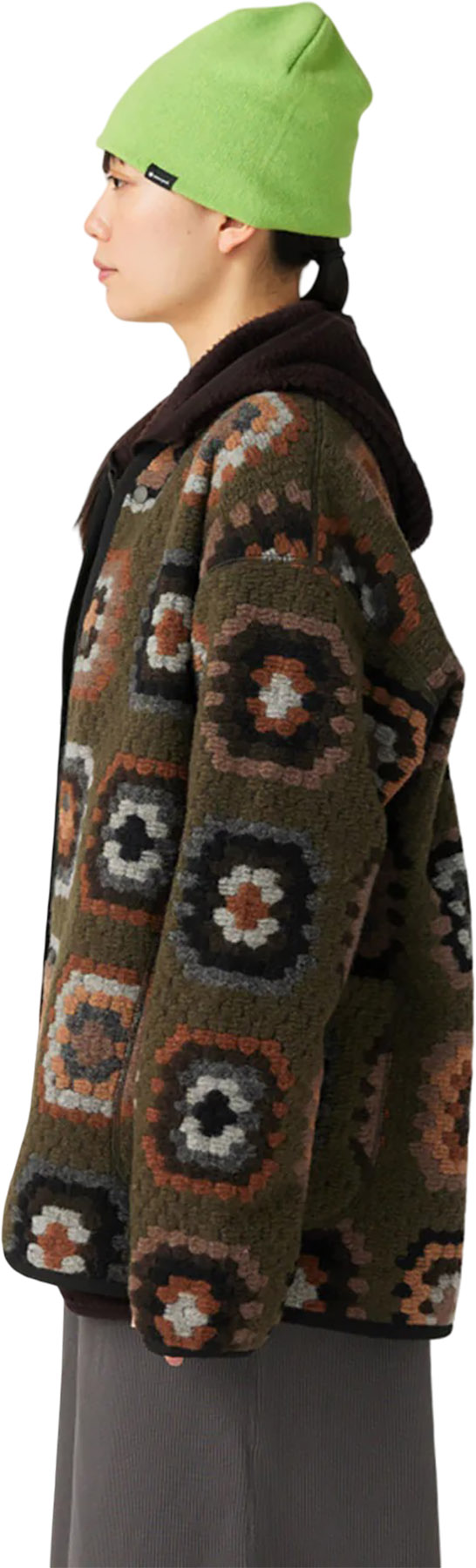 Snow Peak Wool Jacquard Cardigan - Unisex | Altitude Sports