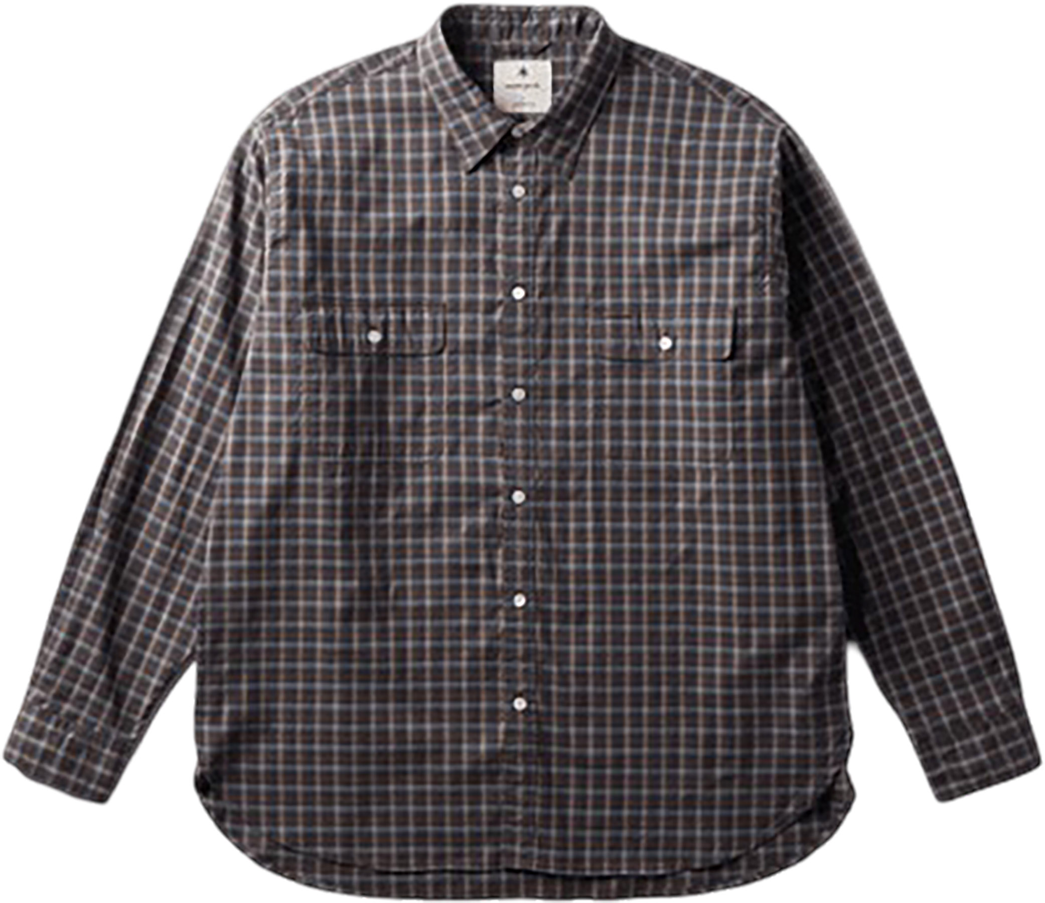 Snow Peak Organic Cotton Ombre Check Shirt - Unisex | Altitude Sports