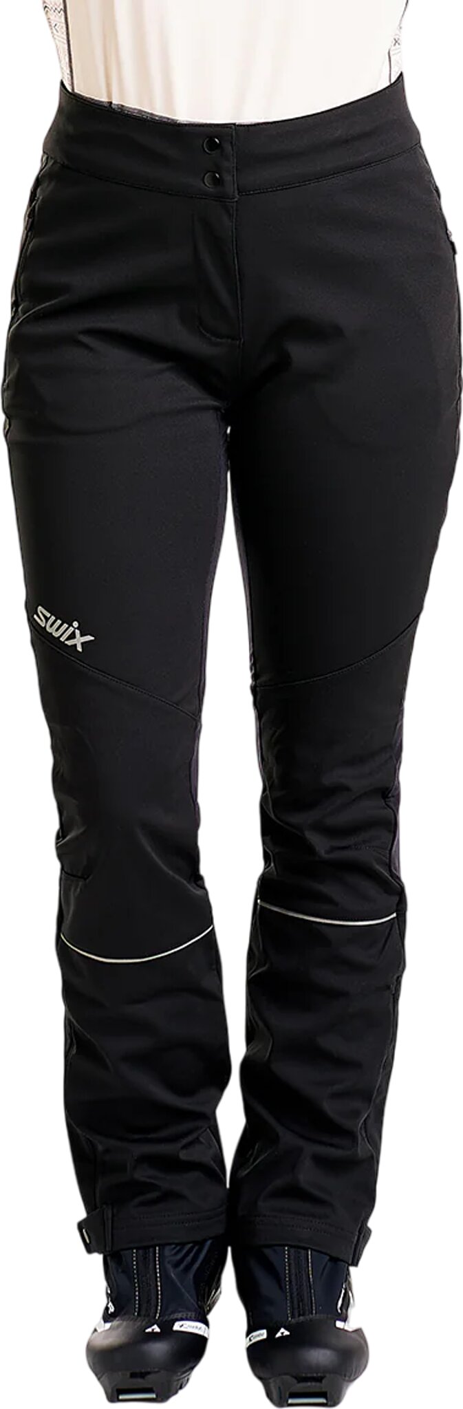 Pantalon De Ski De Fond Swix Femme – Taille L, Bleu, Micropolaire
