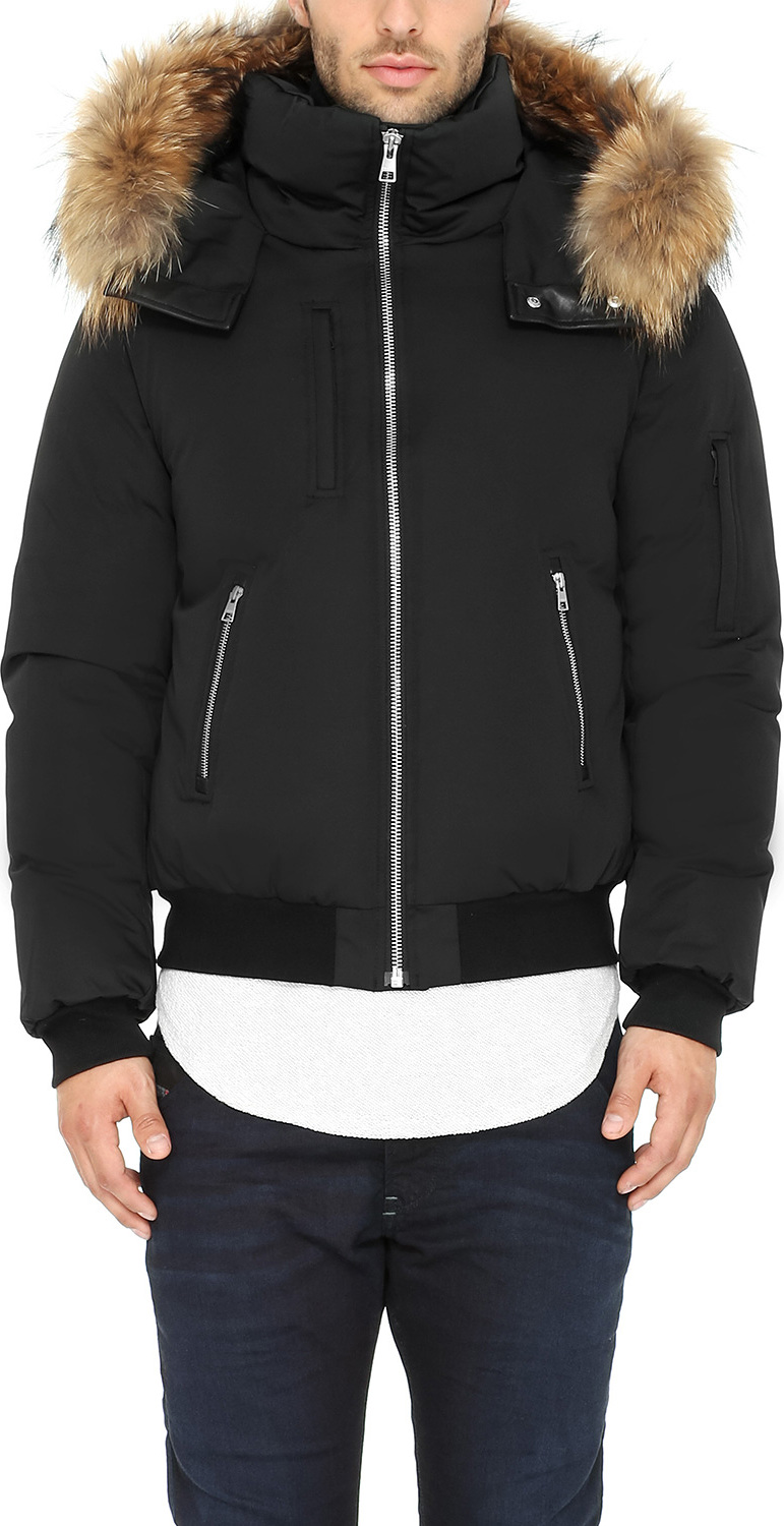 SOIA & KYO Men's Damien Down Coat - Raccoon Fur | Altitude Sports