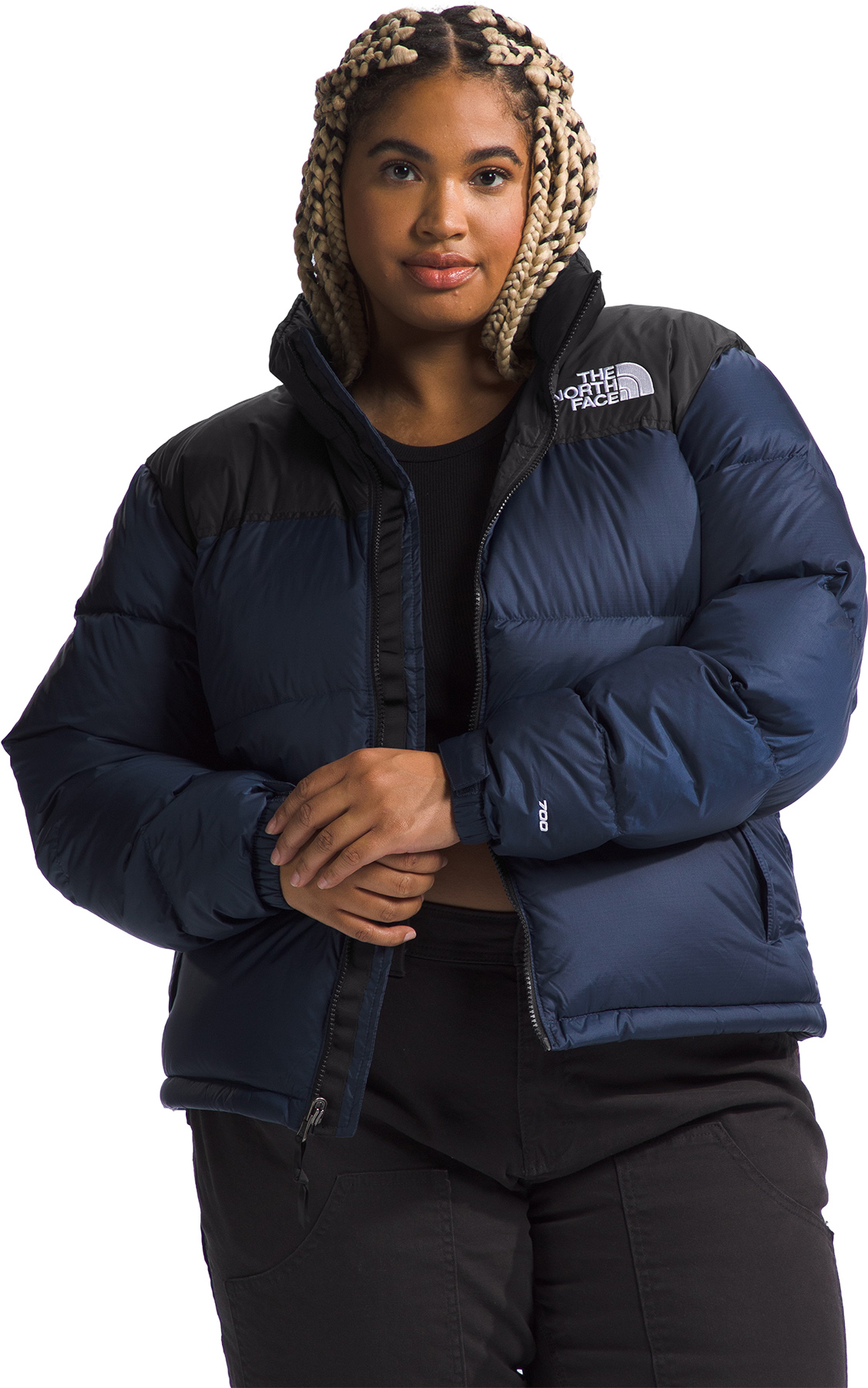 Tnf Black North Face Nuptse 1996 Women's Black North Face 700