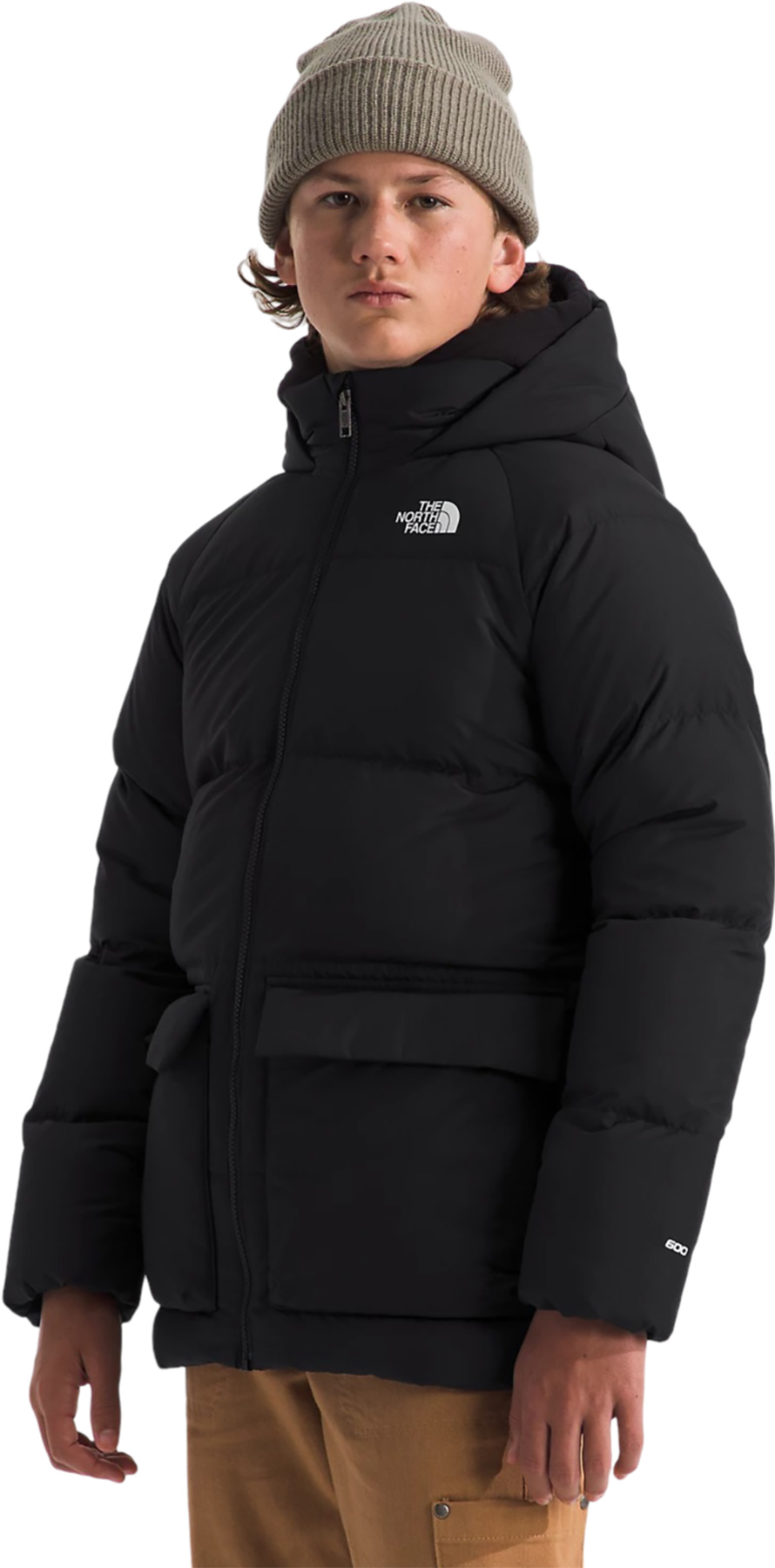 The North Face North Down Fleece-Lined Short Parka - Big Kids