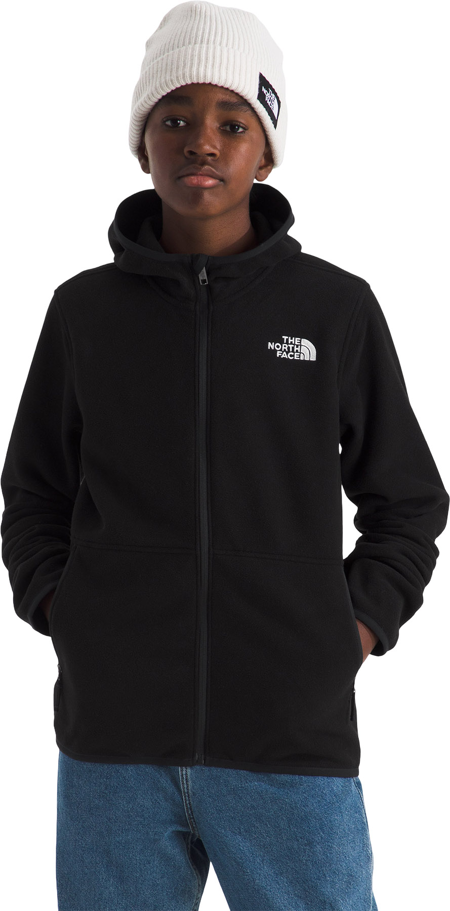 The North Face Glacier Full-Zip Hoodie - Kids | Altitude Sports