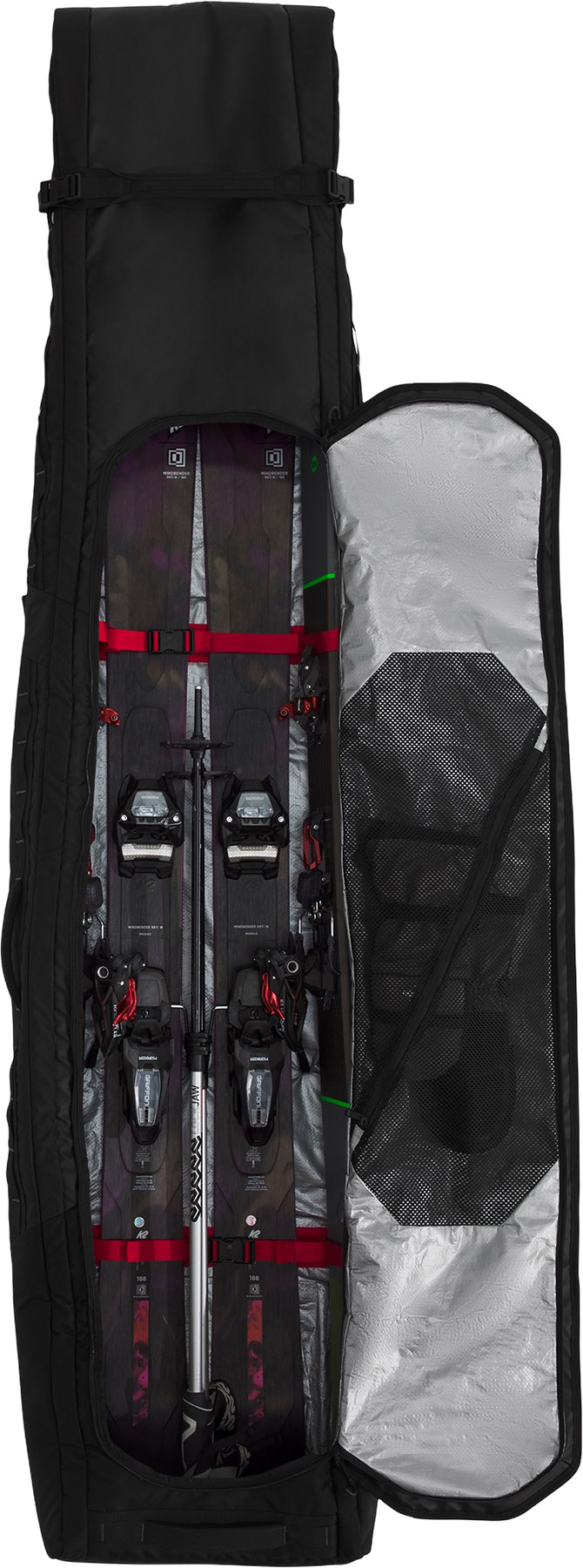 The North Face Base Camp Snow Roller Wheeled Ski and Snowboard Bag