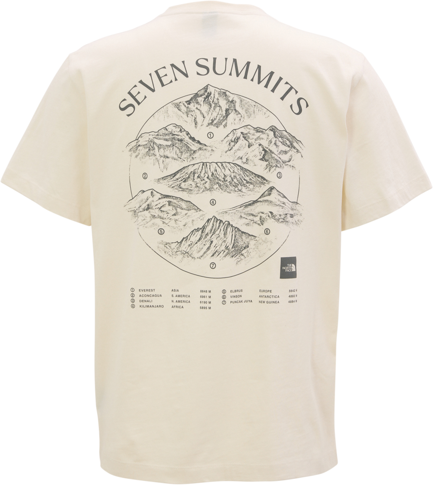 The North Face Places We Love 7 Summits Short Sleeve T-Shirt