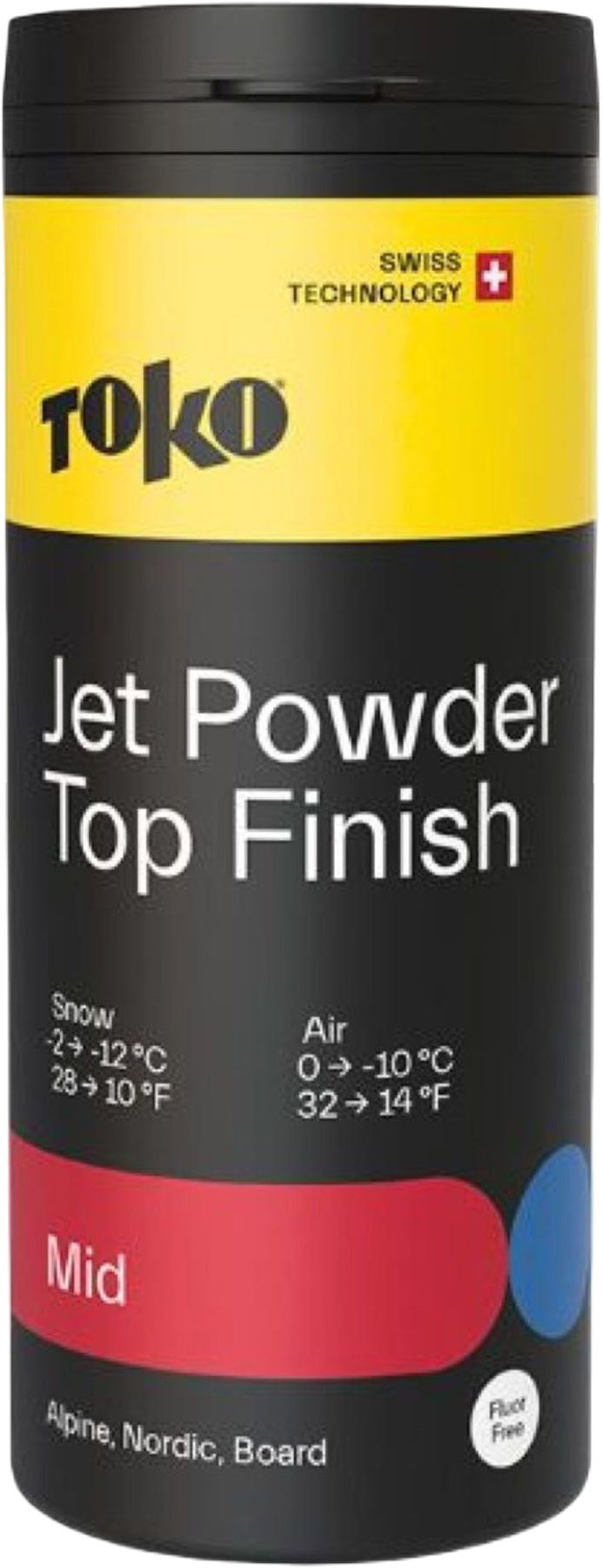 Toko Jet Powder Glide Top Finish - Mid | Altitude Sports