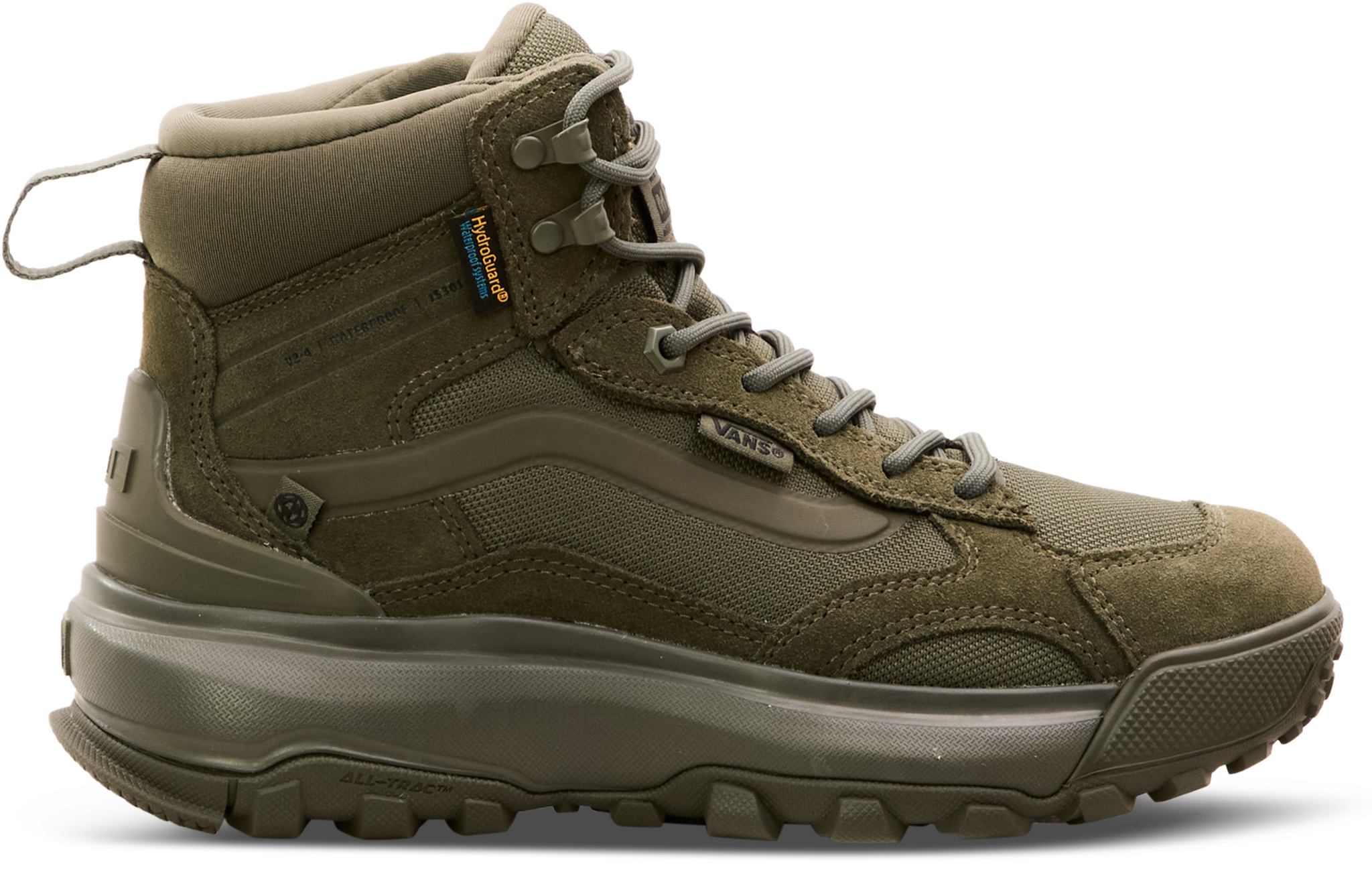 Vans MTE Crestline Waterproof Hiking Boots Green Men\'s 11.5 HydroGuard Brand New Vans MTE Crestline Waterproof Hiking Boot - Green/Black  main image 3