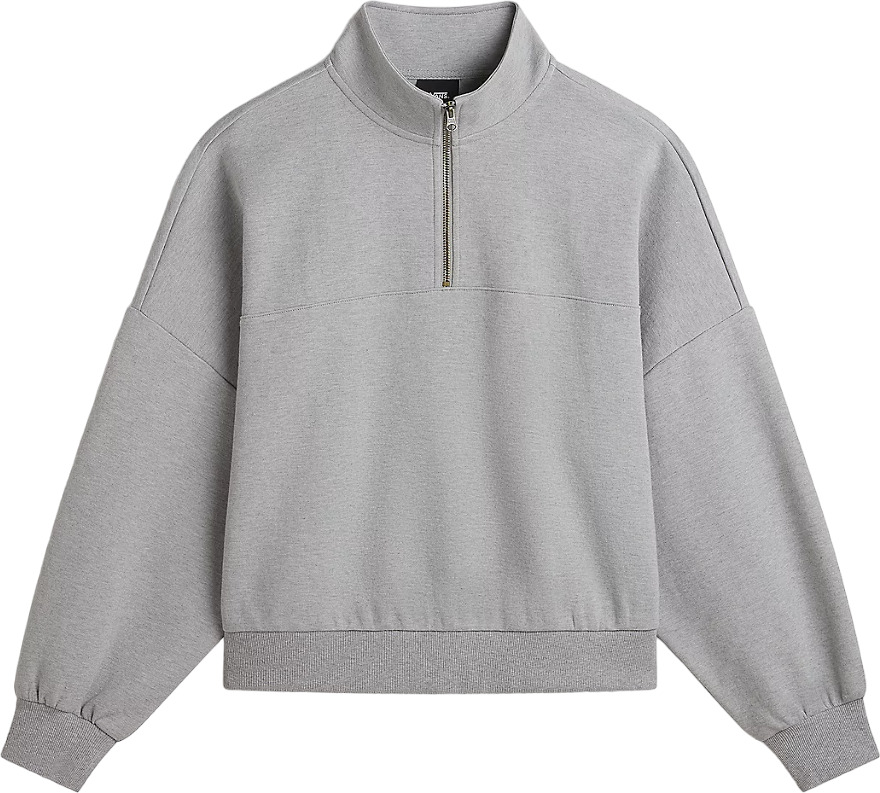 Vans Elevated Double Knit Loose Fit Mock Neck Sweatshirt