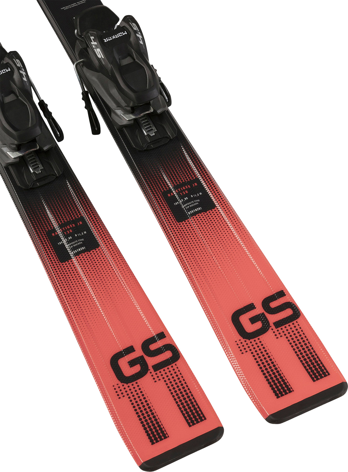 Völkl Racetiger Jr +4.5 VMotion Skis Para Crianças